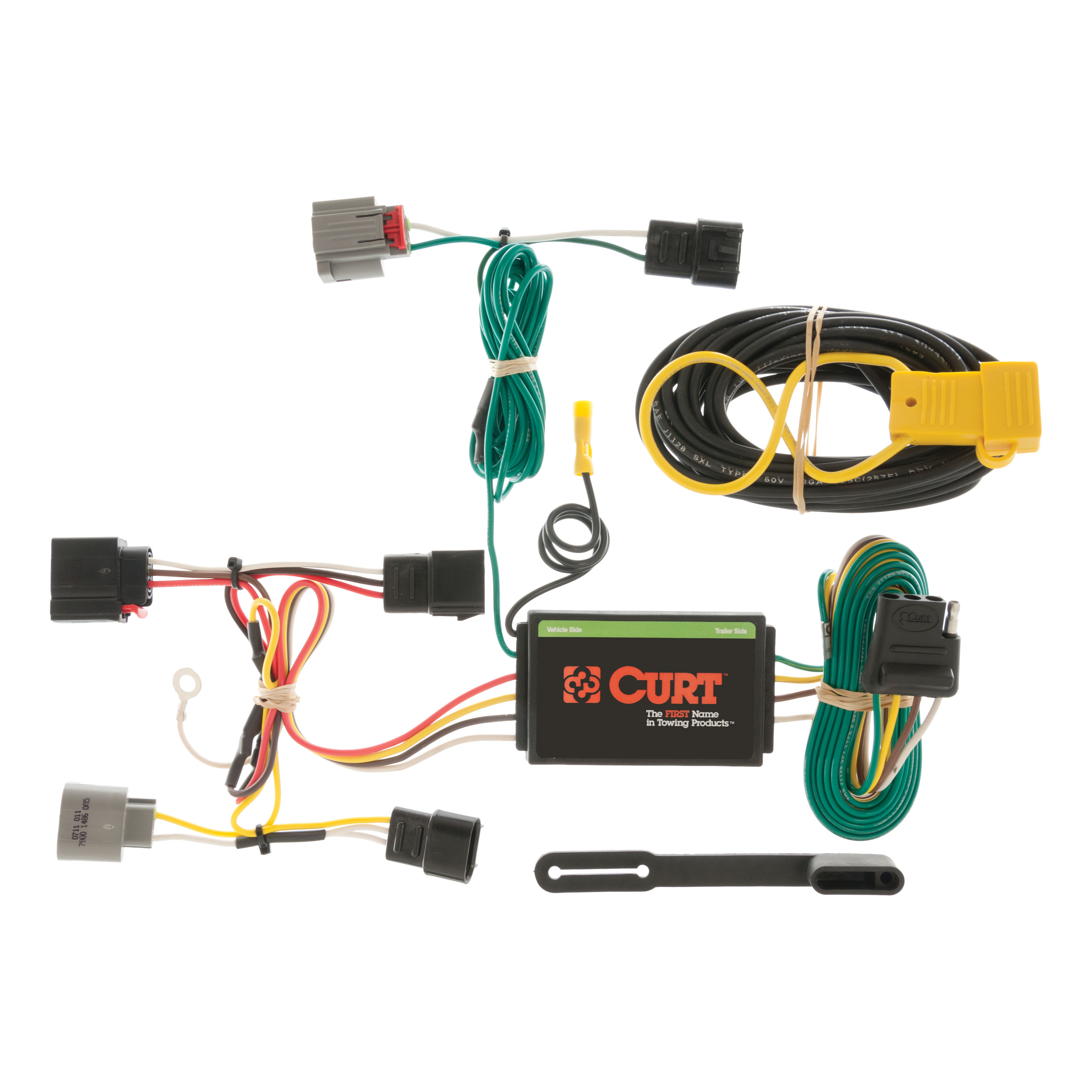Custom Wiring Harness, 4-Way Flat Output, Select Chrysler Sebring 56054