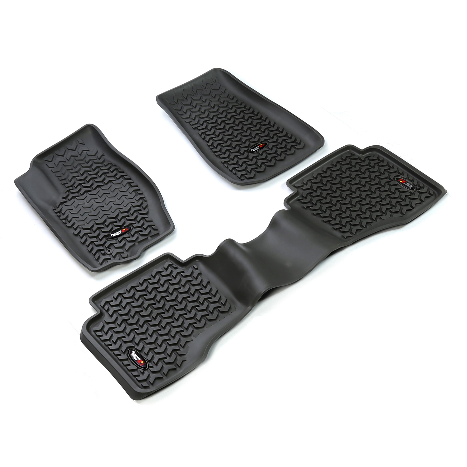 Floor Liners, Kit, Black; 05-10 Grand Cherokee WK/06-10 Commander XK-12987.33