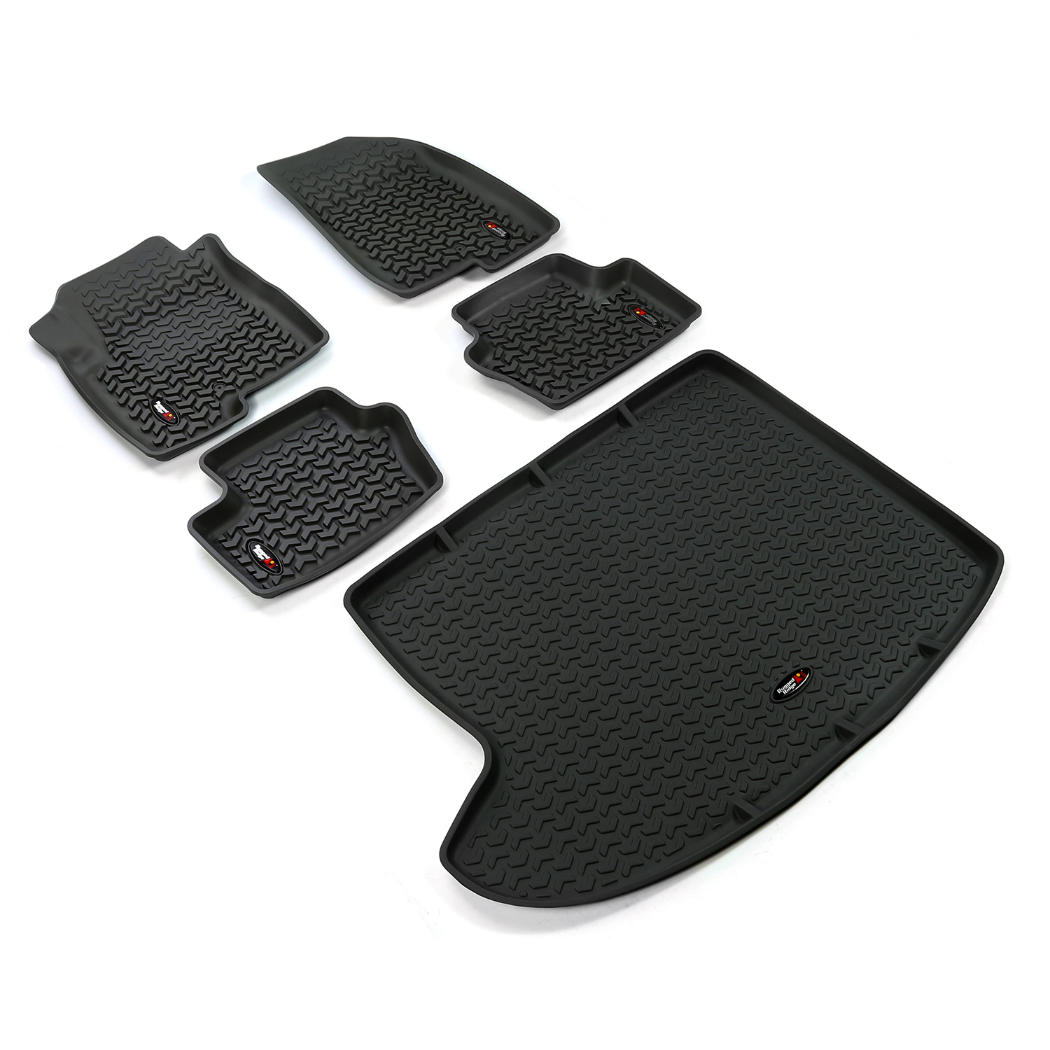 Floor Liners, Kit, Black; 07-16 Jeep Compass/Patriot MK-12988.27