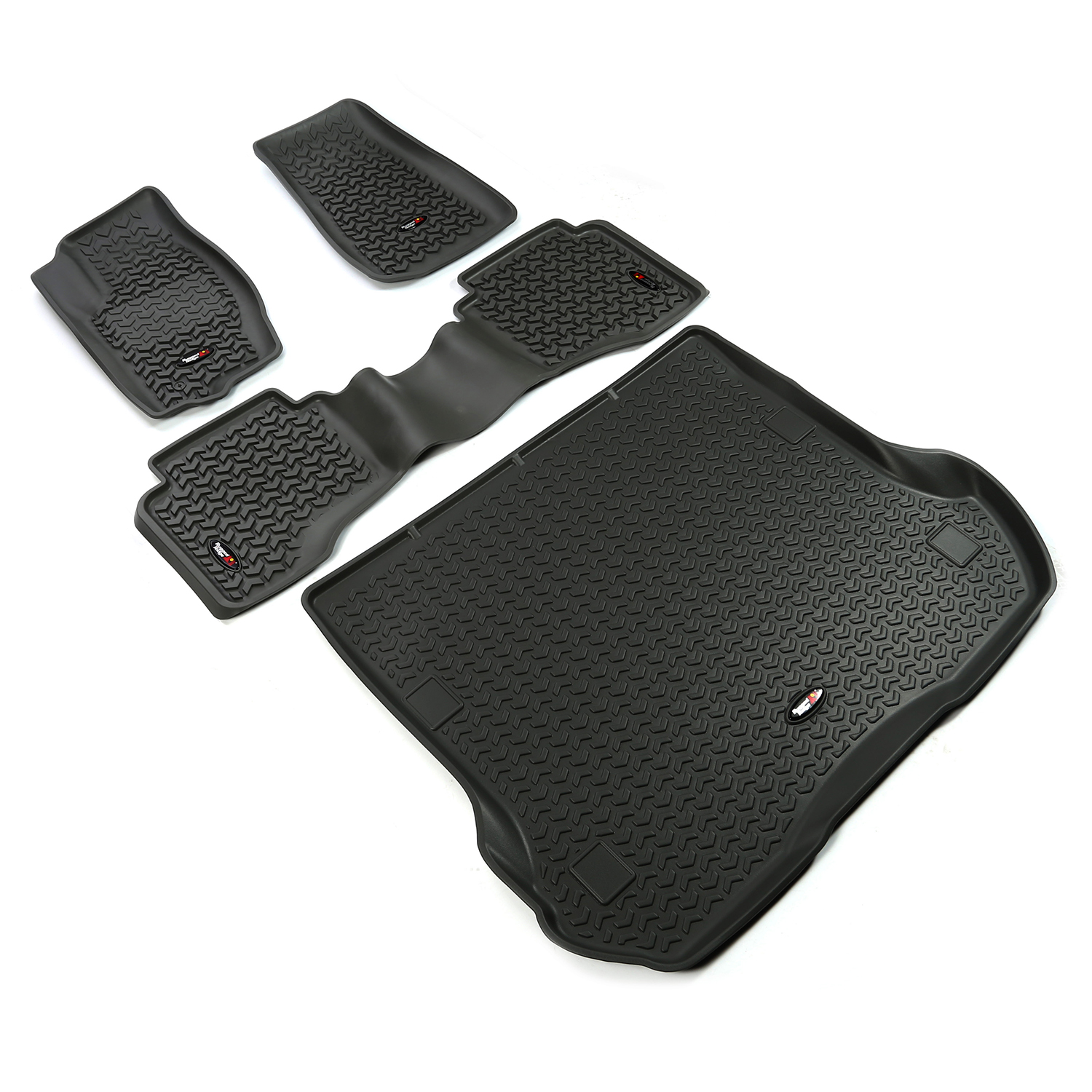 Floor Liners, Kit, Black; 05-10 Jeep Grand Cherokee WK-12988.33