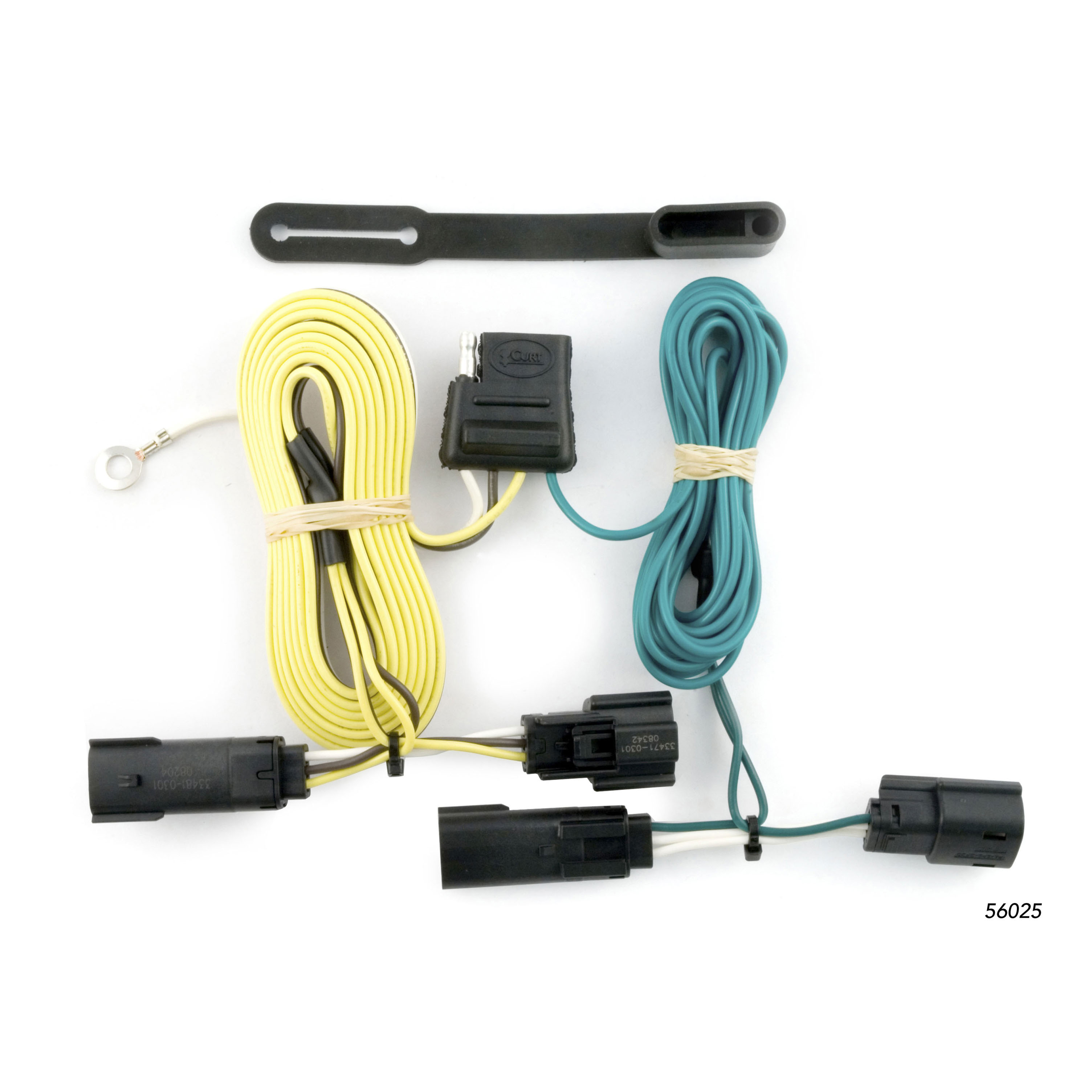 Custom Wiring Harness, 4-Way Flat Output, Select Saturn Outlook 56025
