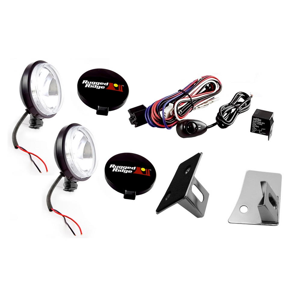 Windshield Light Mount Kit; 07-16 Jeep Wrangler JK-12496.07