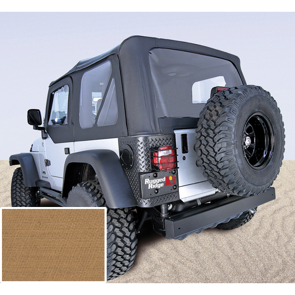 XHD Soft Top, Spice, Tinted Windows; 97-06 Jeep Wrangler TJ-13725.37