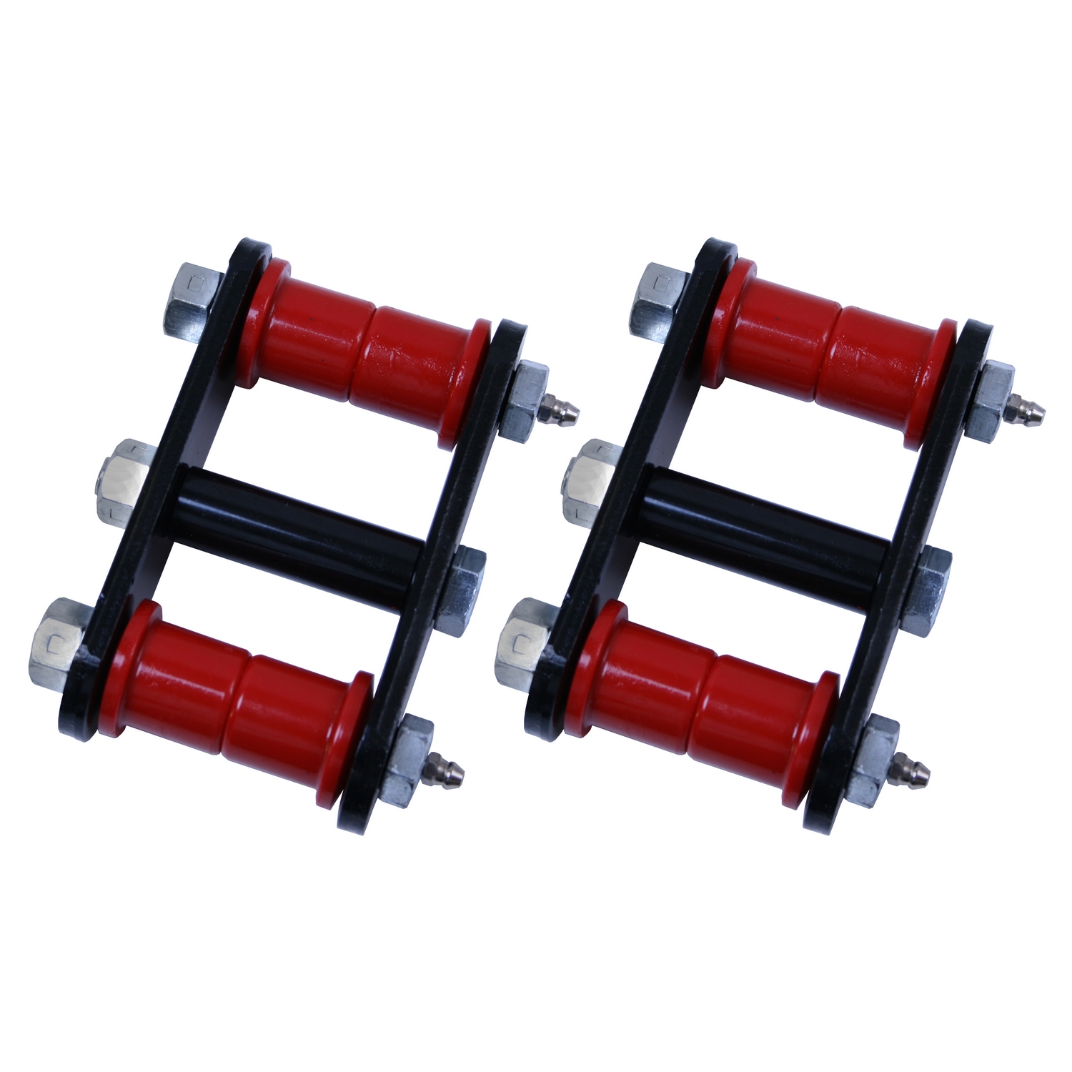 HD Front Leaf Spring Shackles; 76-86 Jeep CJ Models-18265.08