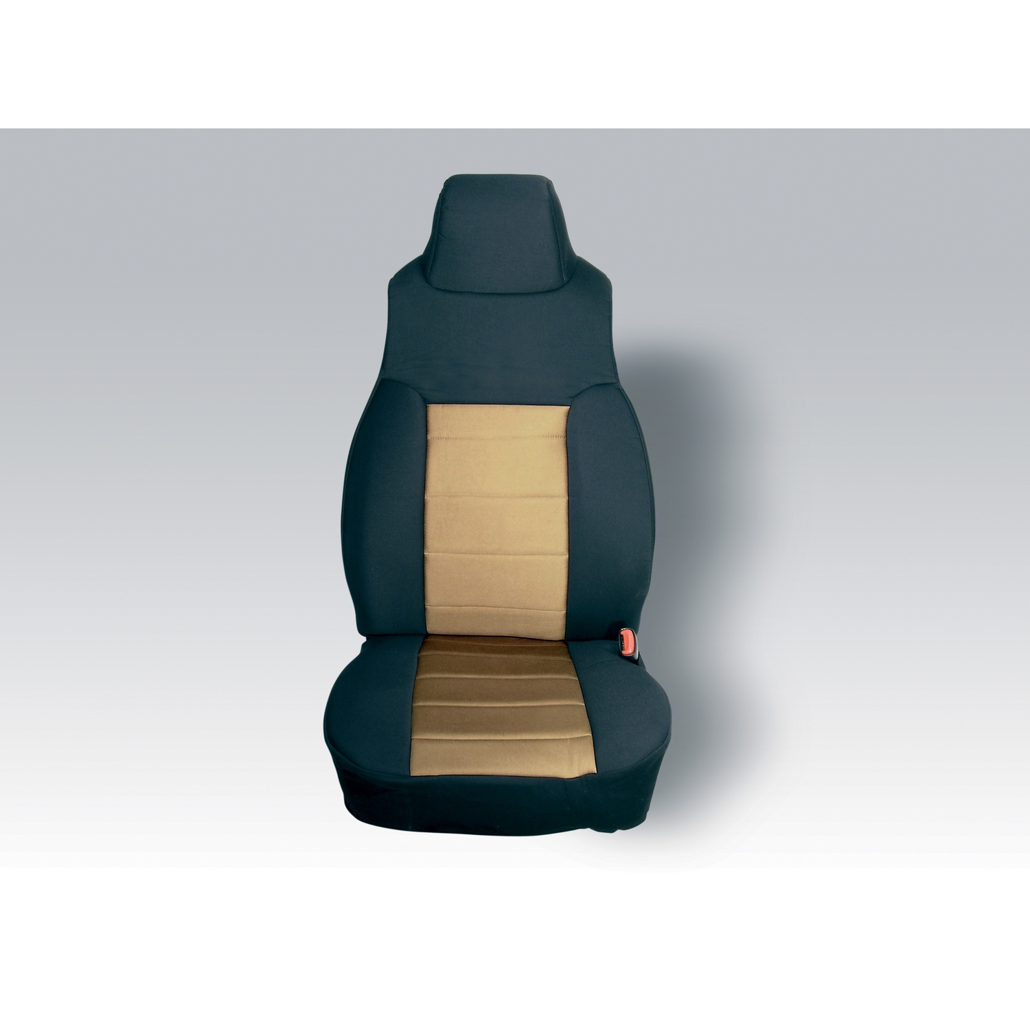 Fabric Front Seat Covers, Tan; 91-95 Jeep Wrangler YJ-13241.04