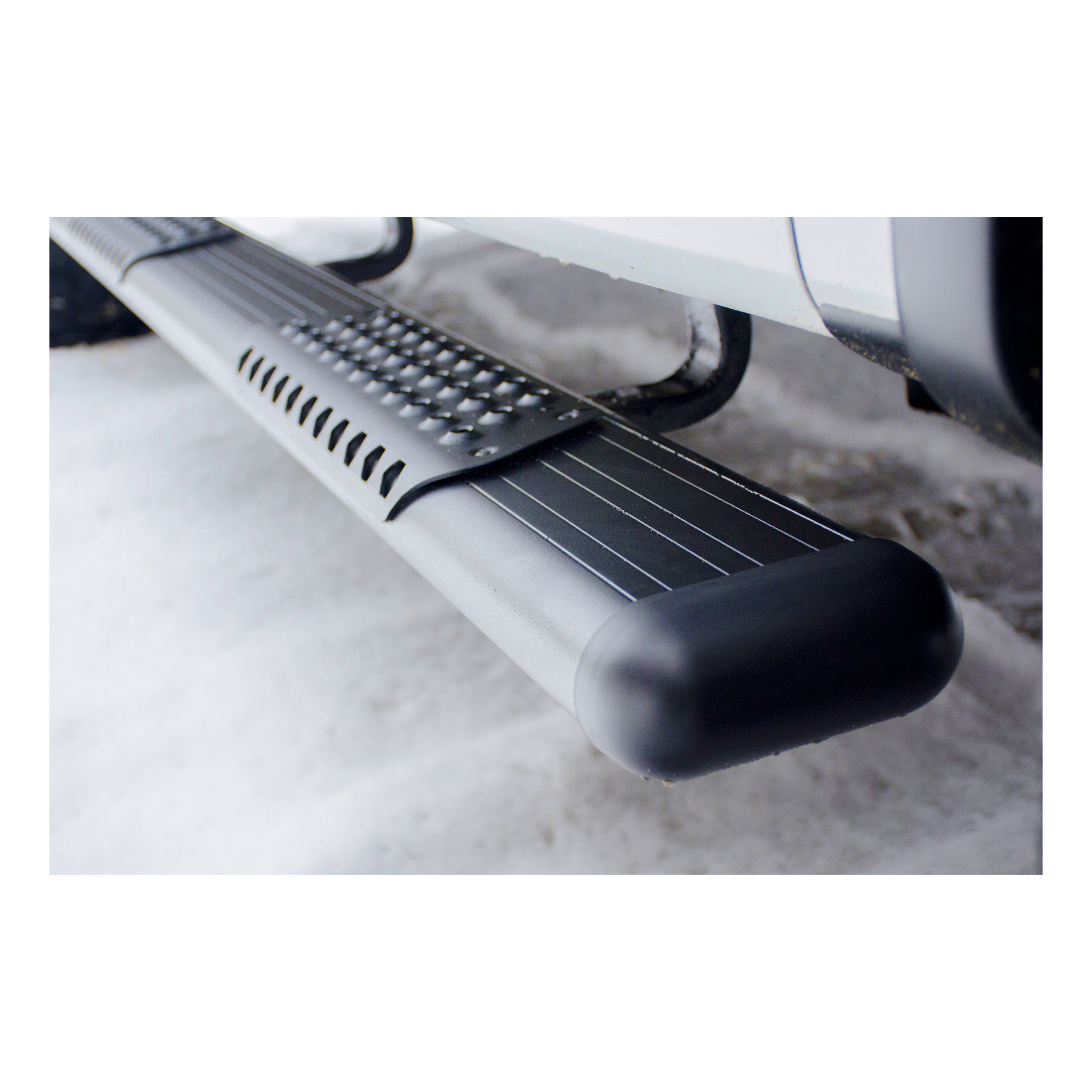 O-Mega II 6" x 102" Black Aluminum Side Steps (No Brackets) 584102