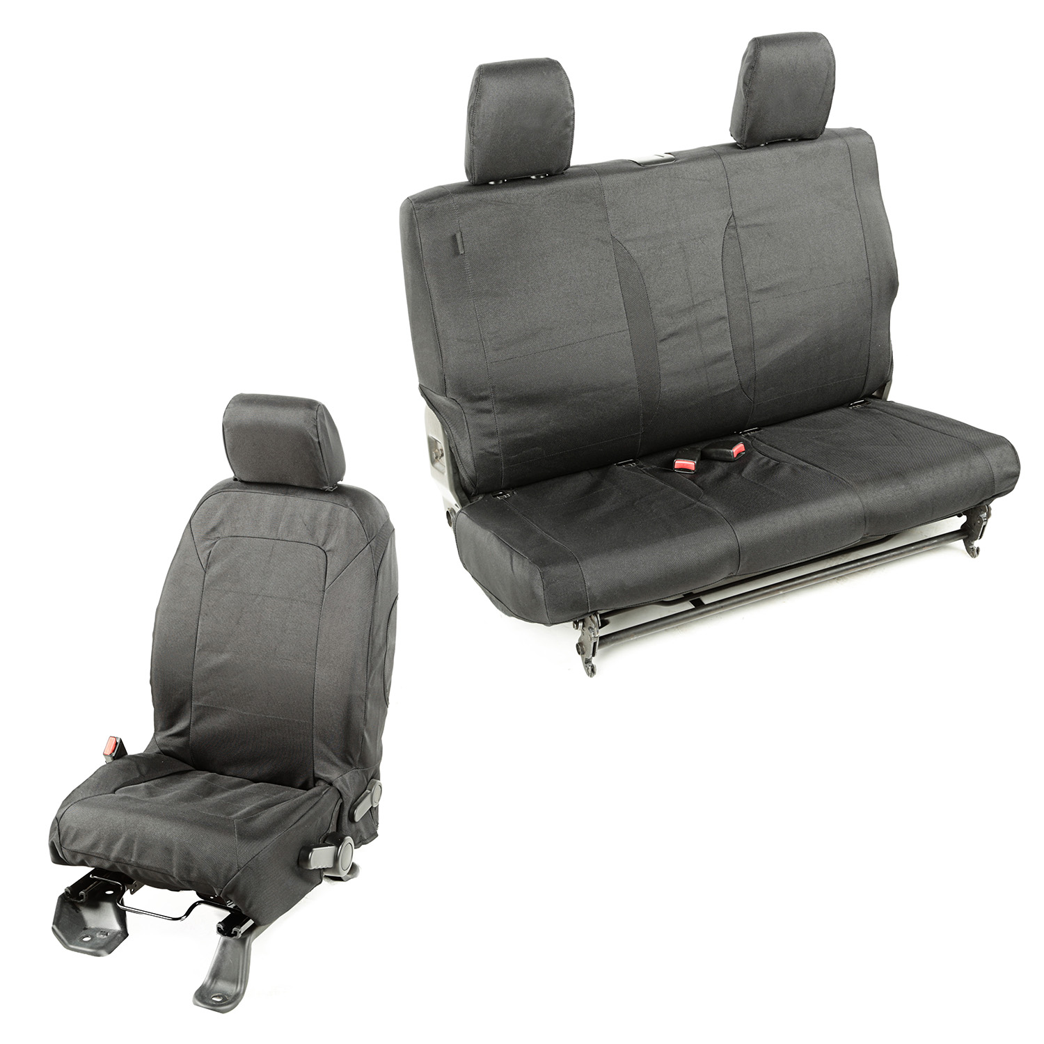 Elite Ballistic Seat Cover Set, 2 Door; 11-16 Jeep Wrangler JK-13256.03