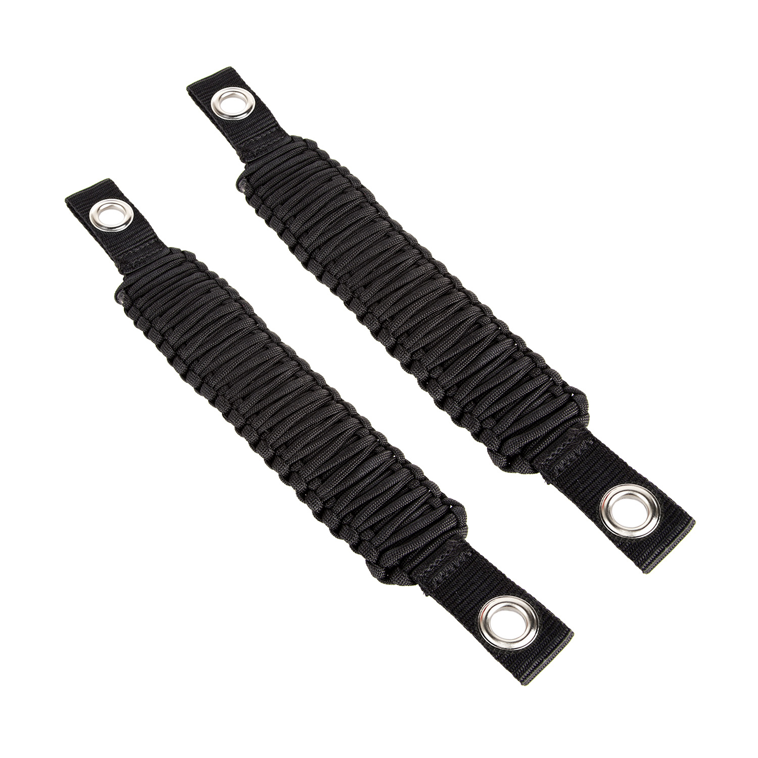 Grab Handle, Paracord, A-Pillar/Seat Mounted, Black; 07-18 Wrangler JK-13305.82