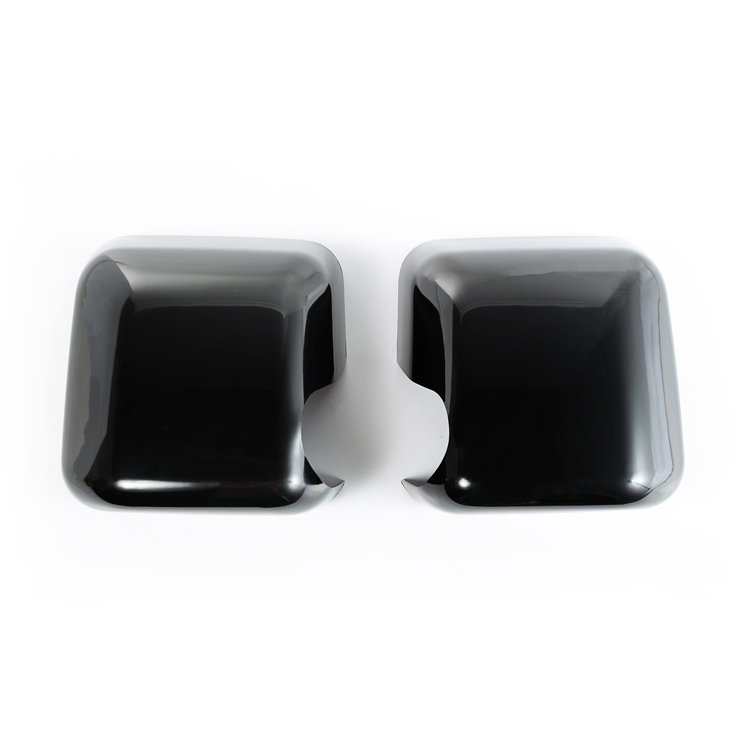 Mirror Covers, Black, Paintable; 07-16 Jeep Wrangler JK-13311.04
