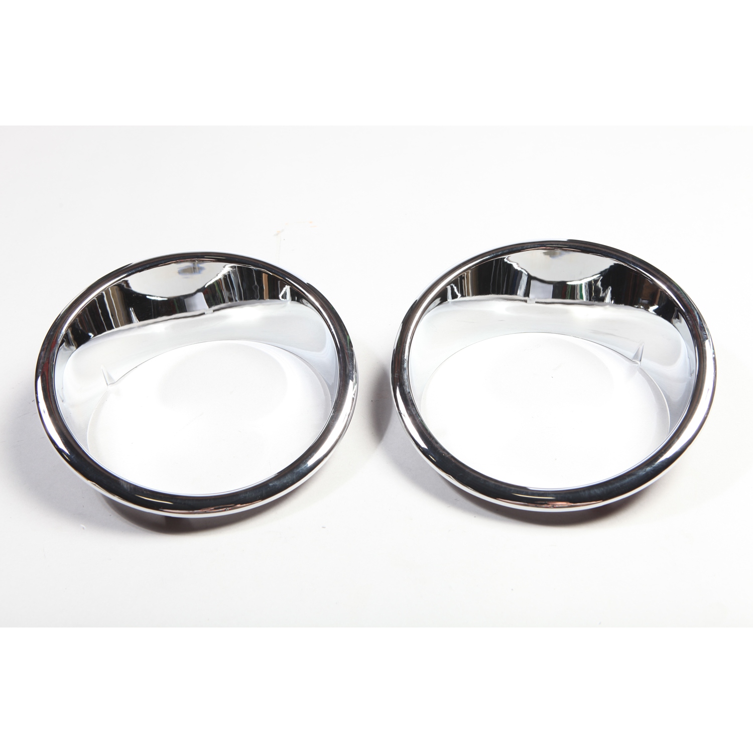 Headlight Bezels, Chrome; 07-16 Jeep Wrangler JK-13311.20