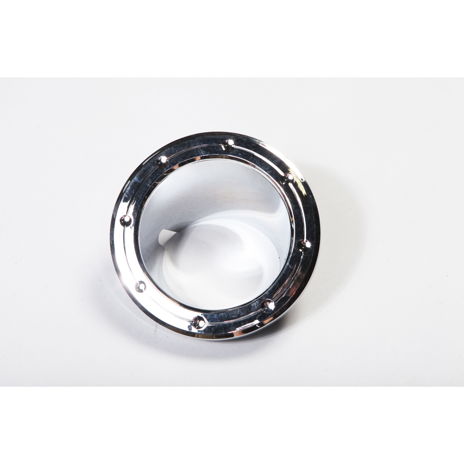 Fuel Filler Accent Trim, Chrome; 07-16 Jeep Wrangler JK-13311.23