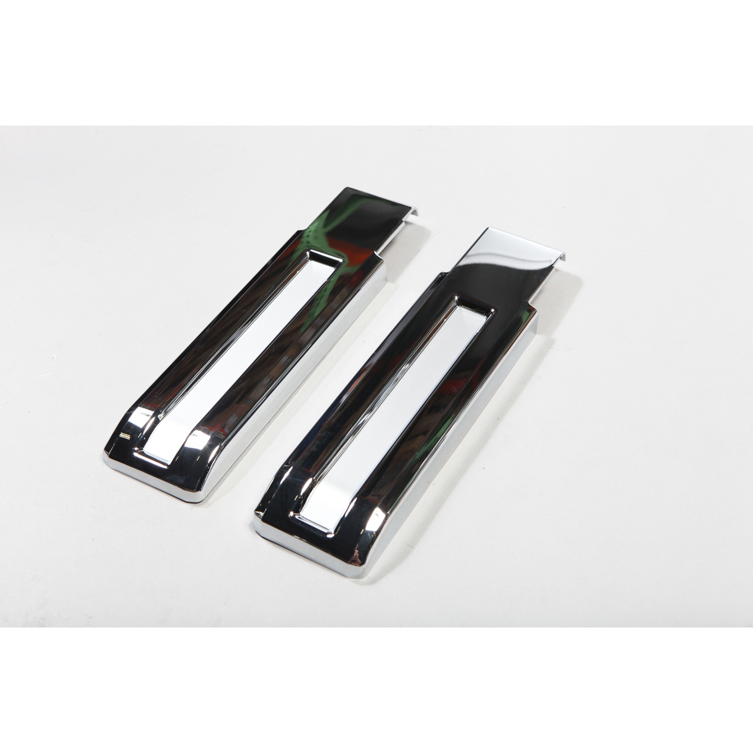 Tailgate Hinge Covers, Chrome; 07-16 Jeep Wrangler JK-13311.24