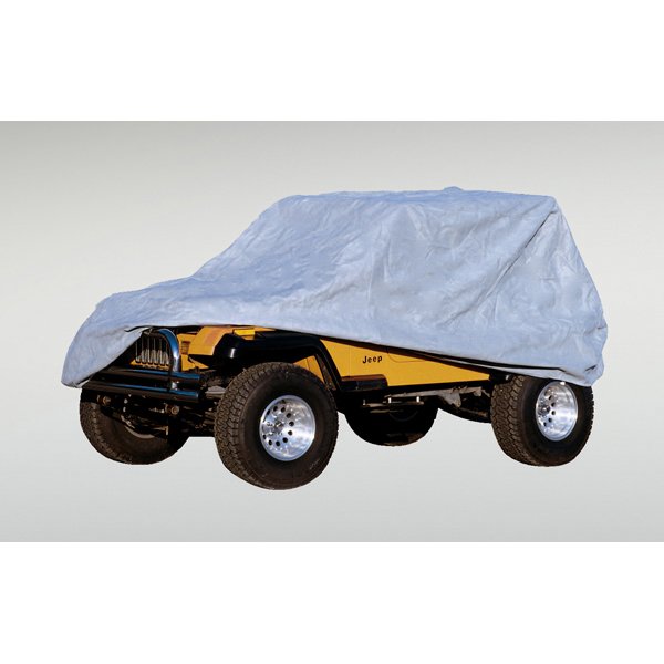 Weather Lite Full Jeep Cover; 76-95 Jeep CJ/Wrangler YJ-13321.51