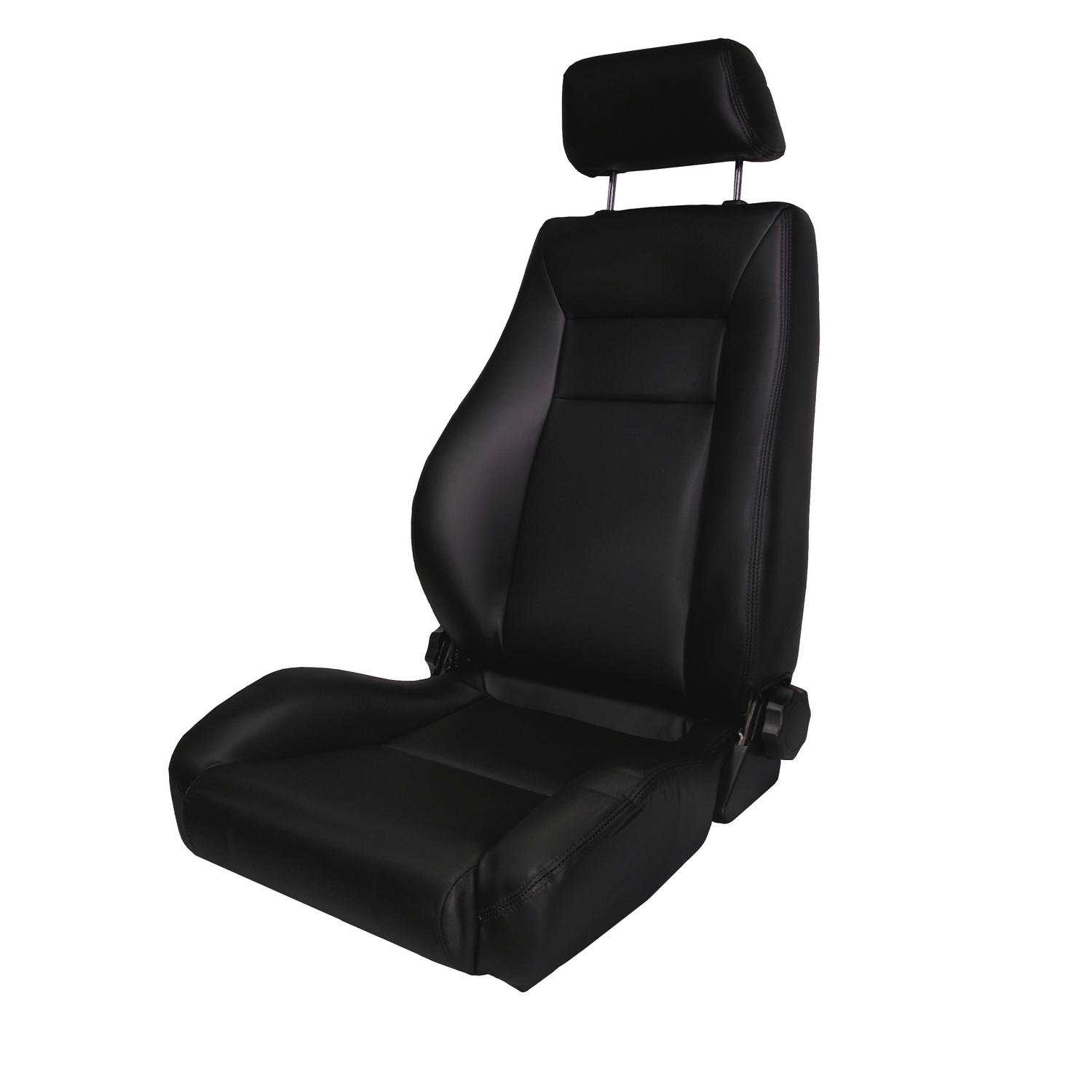 Ultra Front Seat, Reclinable, Black; 76-02 Jeep CJ/Wrangler YJ/TJ-13404.01