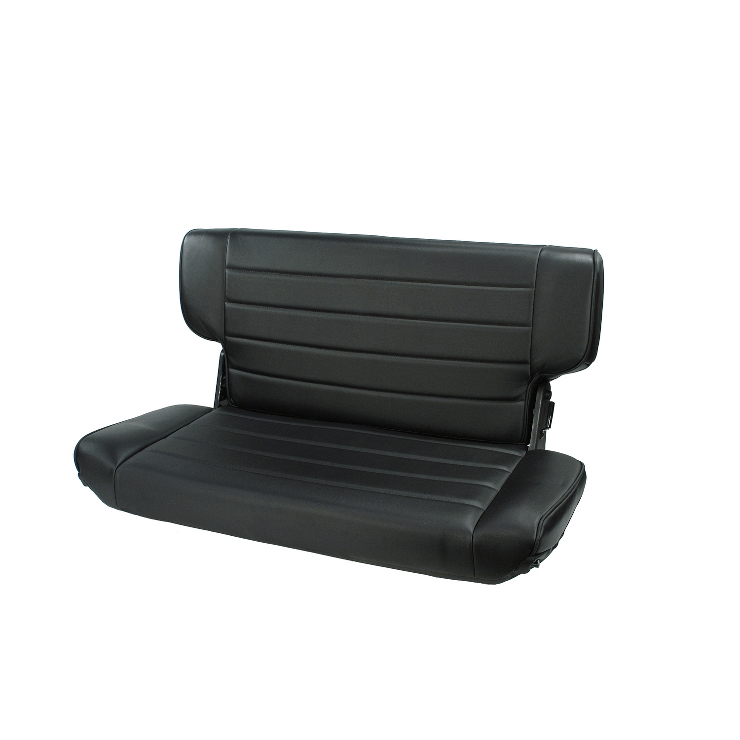 Fold and Tumble Rear Seat, Black Denim; 97-02 Jeep Wrangler TJ-13463.15