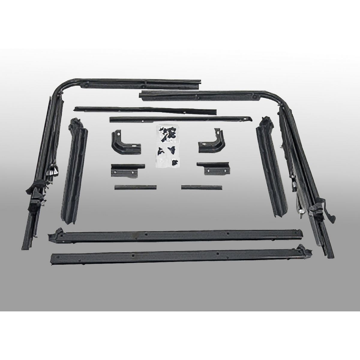 Factory Replacement Soft Top Hardware; 87-95 Jeep Wrangler YJ-13510.01