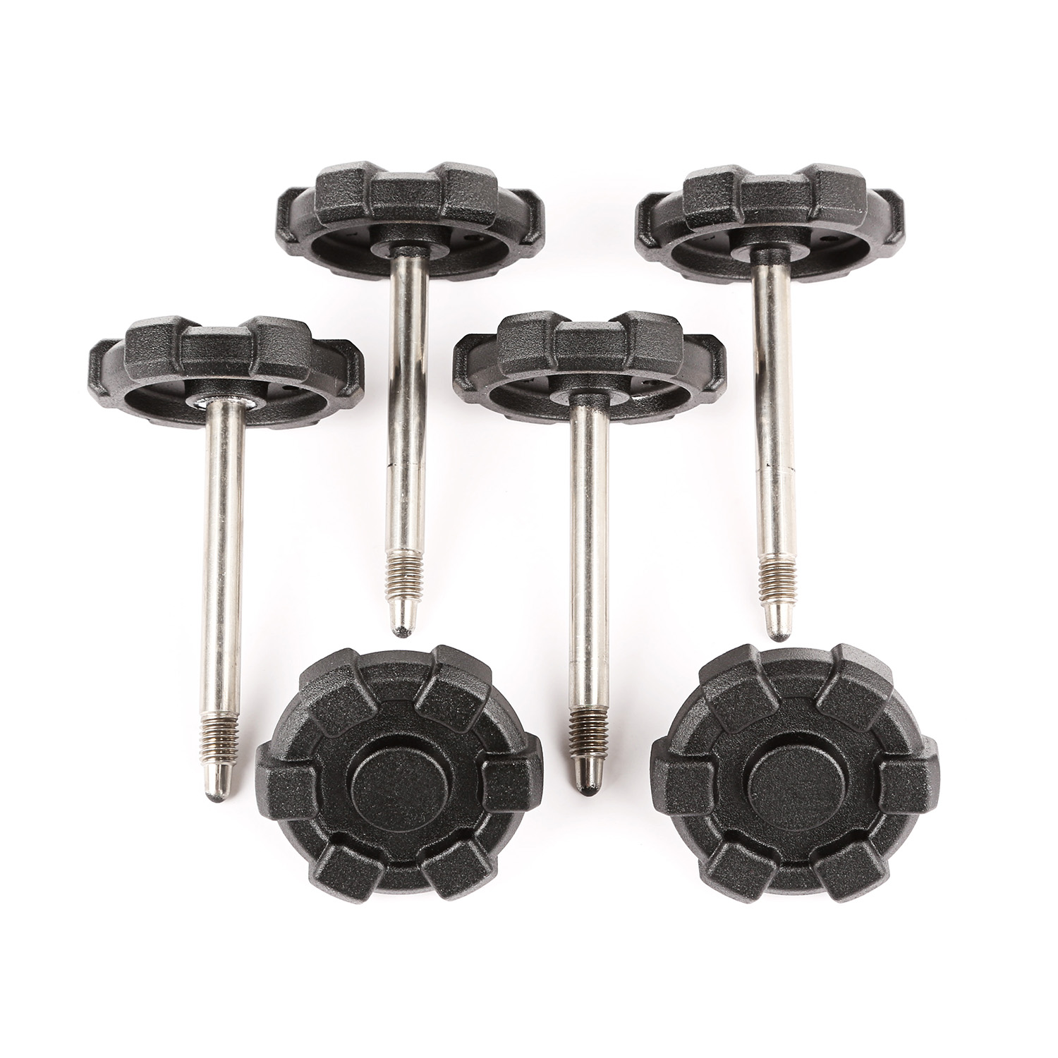 Elite Door Surround Knobs; 07-18 Jeep Wrangler JK, 4 Door-13510.14