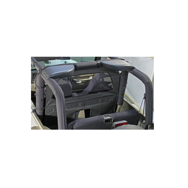 Windbreaker, Gray; 80-06 Jeep CJ/Wrangler YJ/TJ-13552.09