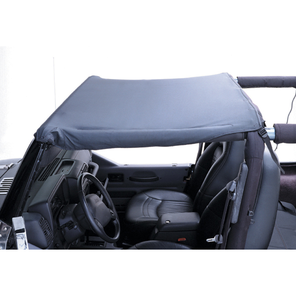 Summer Brief Top, Black; 87-91 Jeep Wrangler YJ-13573.01