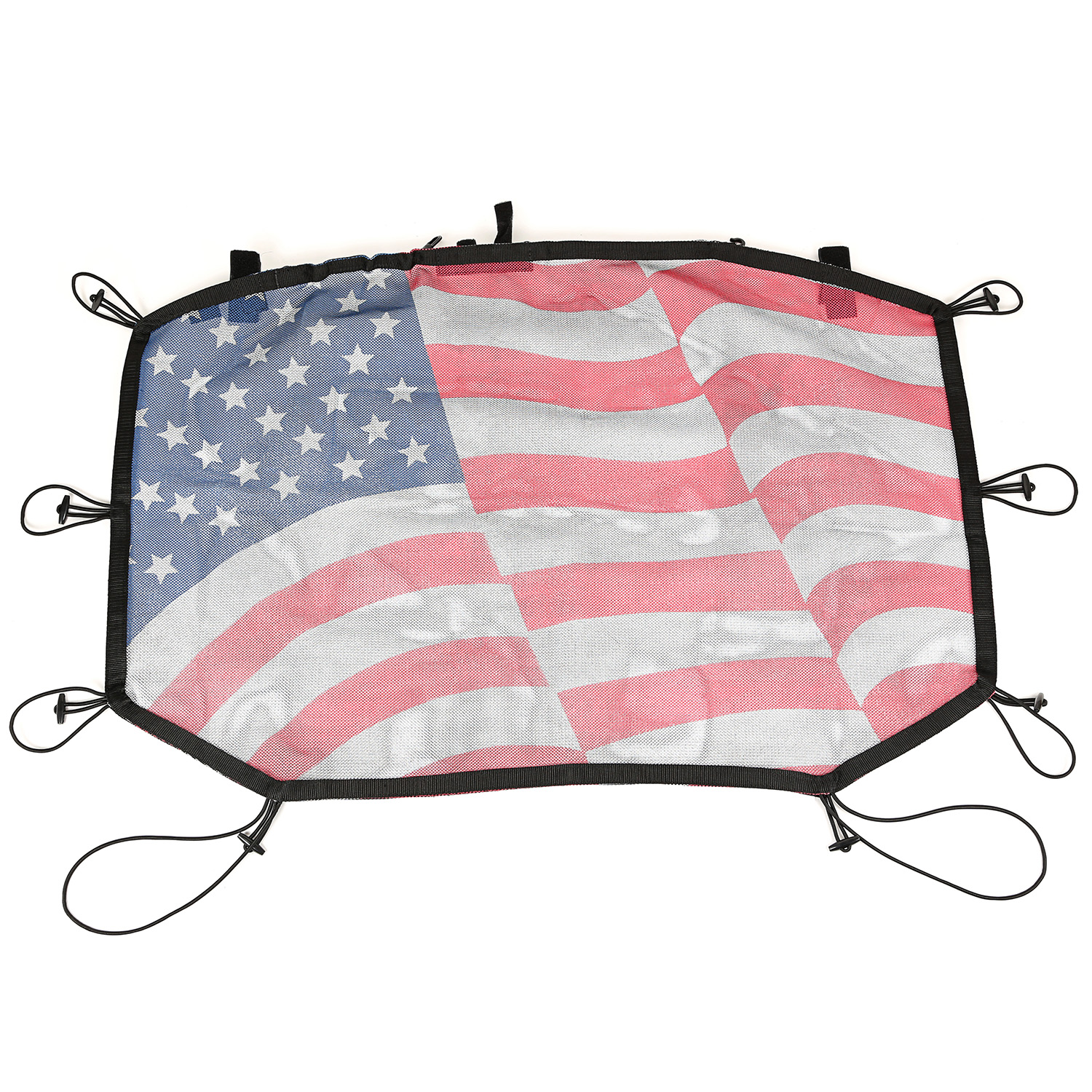 Hardtop Sun Shade, Front, Flag; 07-16 Jeep Wrangler JK/JKU-13579.20