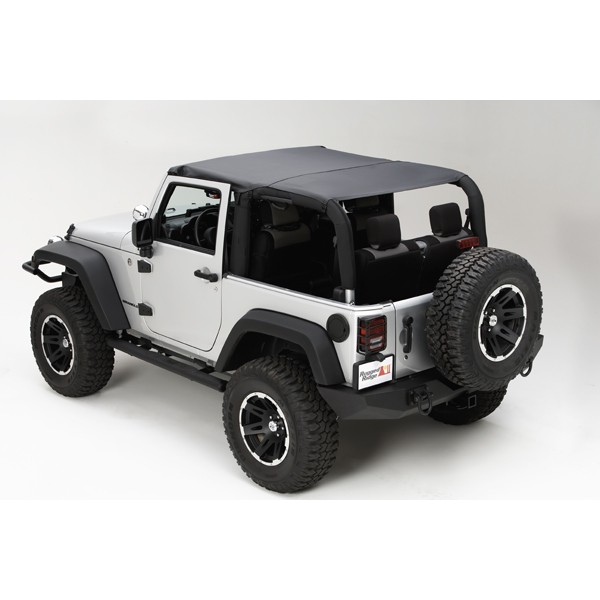 Island Topper, Black Diamond; 07-09 Jeep Wrangler JK-13588.35