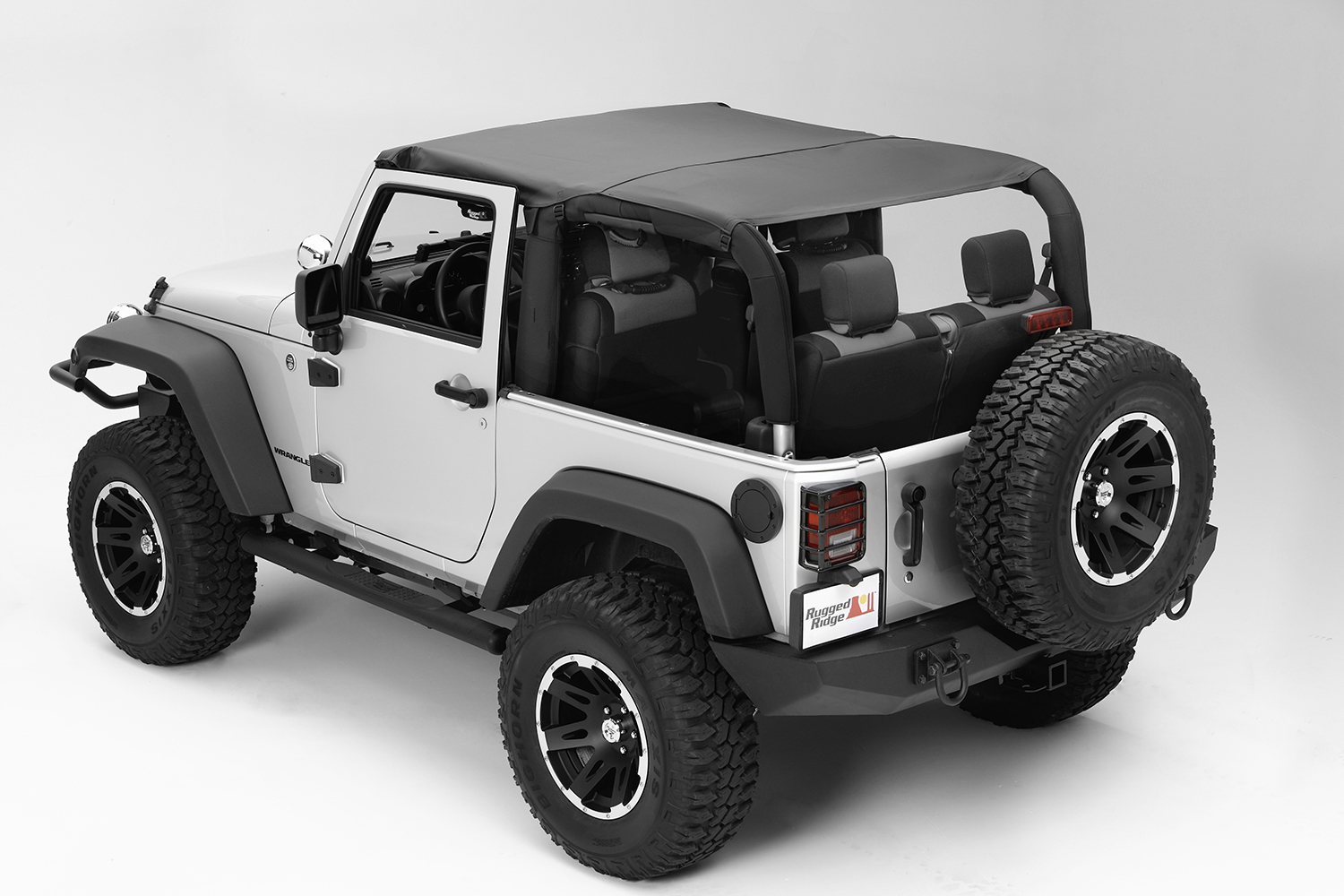 Pocket Island Topper, Black Diamond; 10-16 Jeep Wrangler JK-13591.35