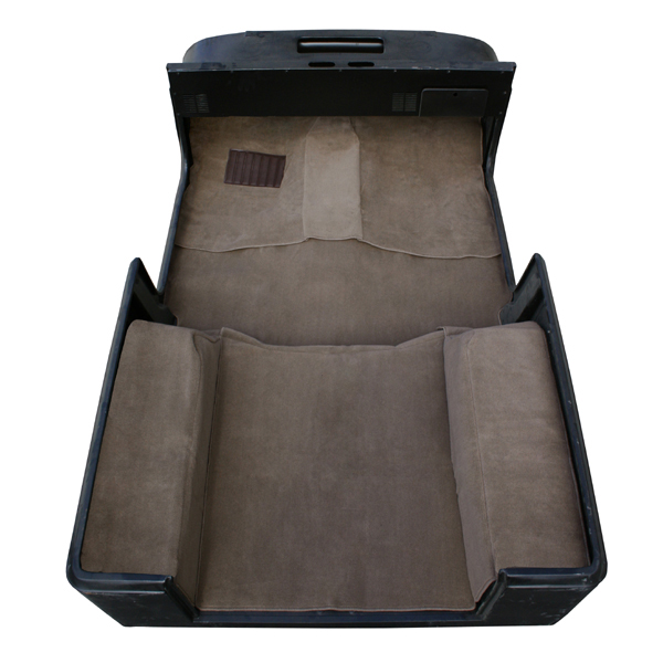 Deluxe Carpet Kit with Adhesive, Honey; 76-95 Jeep CJ/Wrangler YJ-13695.10