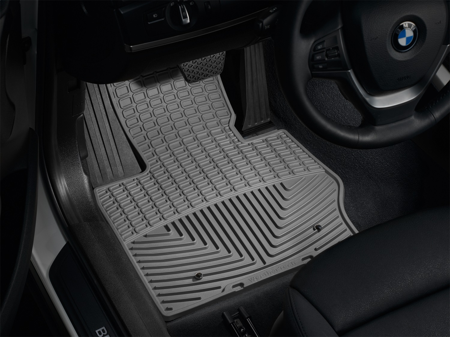 Front Rubber Mats, Grey W258GR