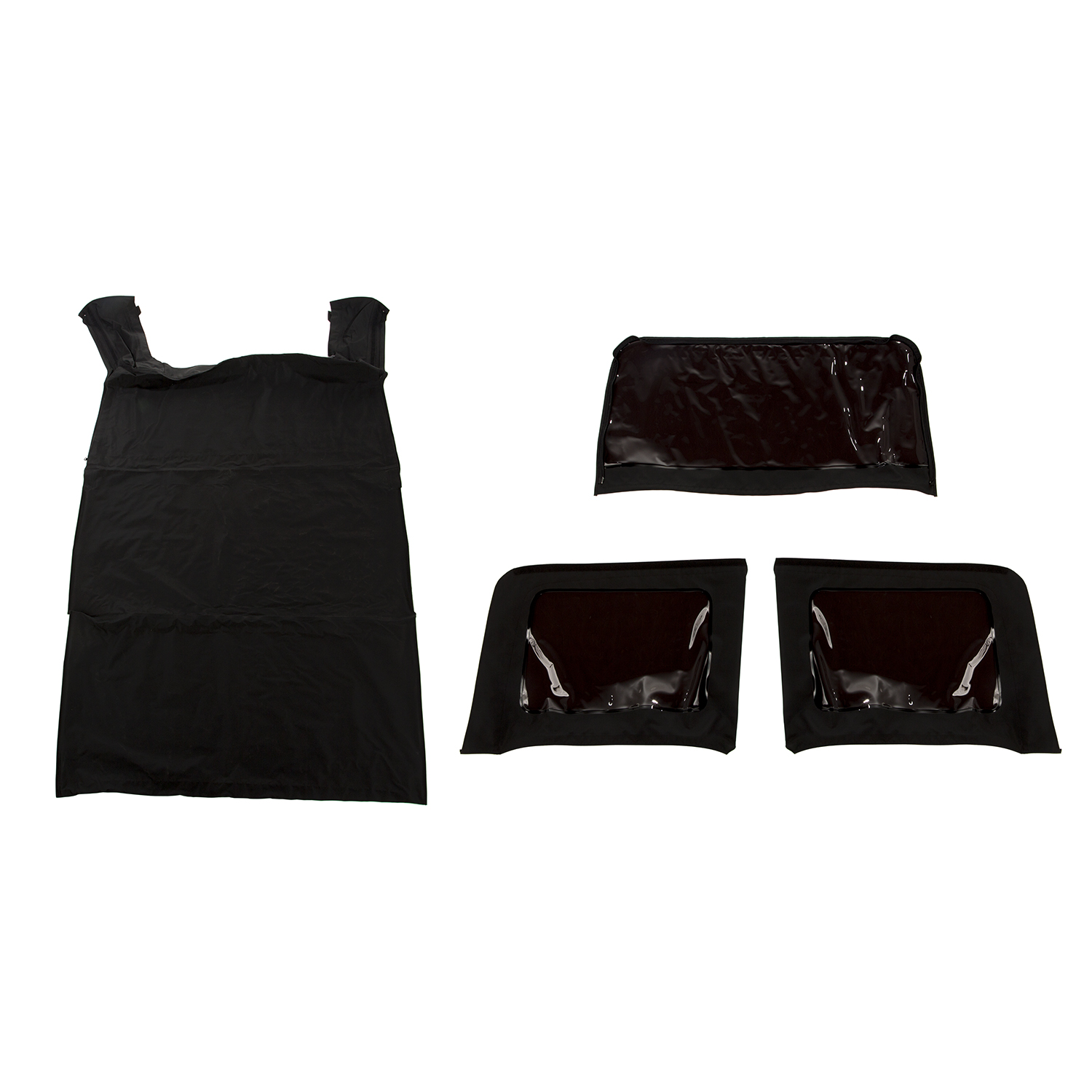 Montana Soft Top, Black Diamond; 07-09 Jeep Wrangler JKU, 4 Door-13771.35