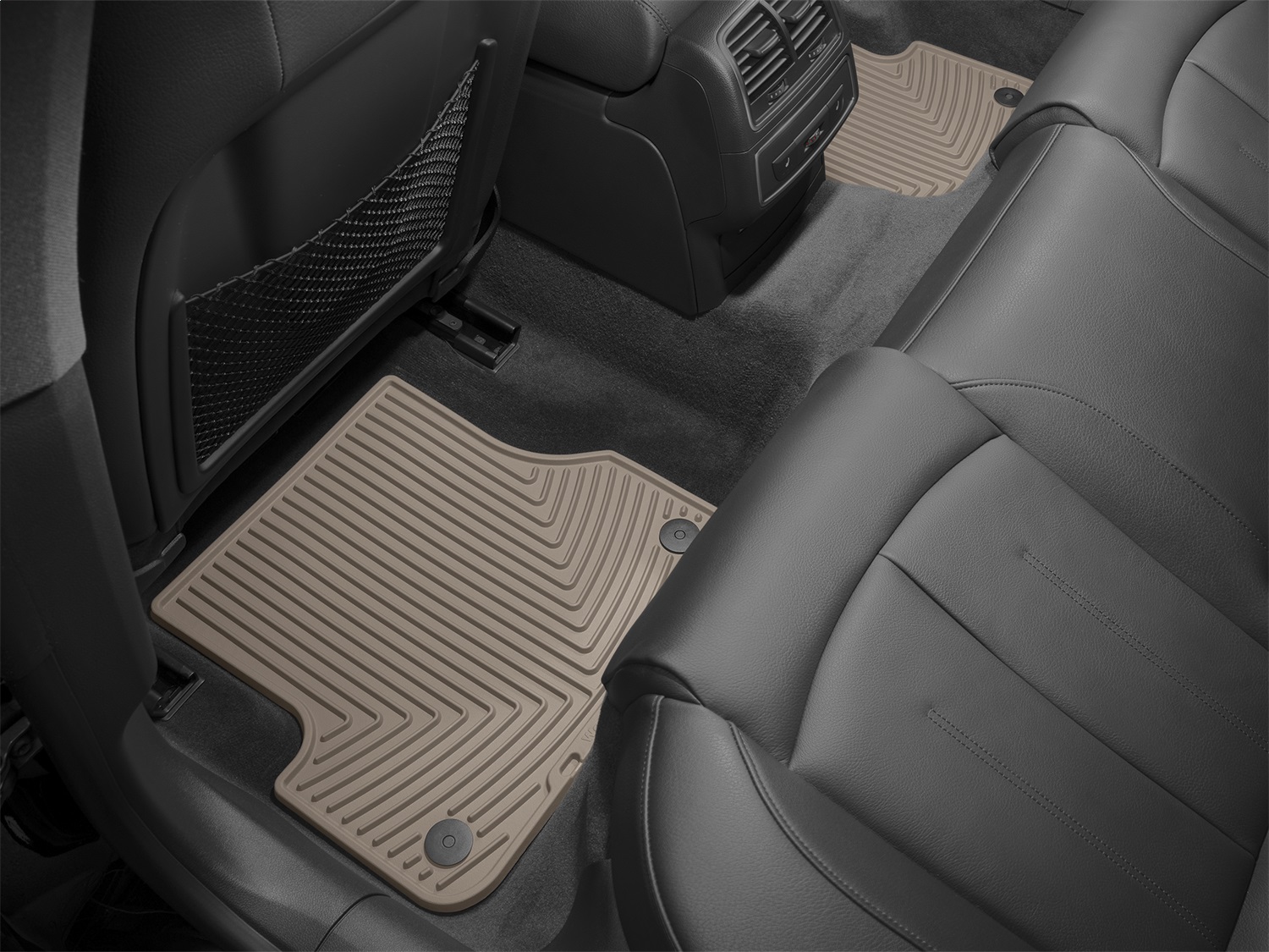 Rear Rubber Mats, Tan W301TN