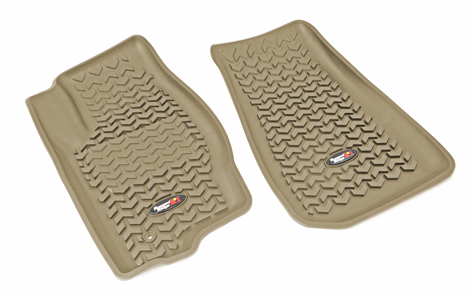 Floor Liners, Front, Tan; 08-12 Jeep Liberty KK-13920.31