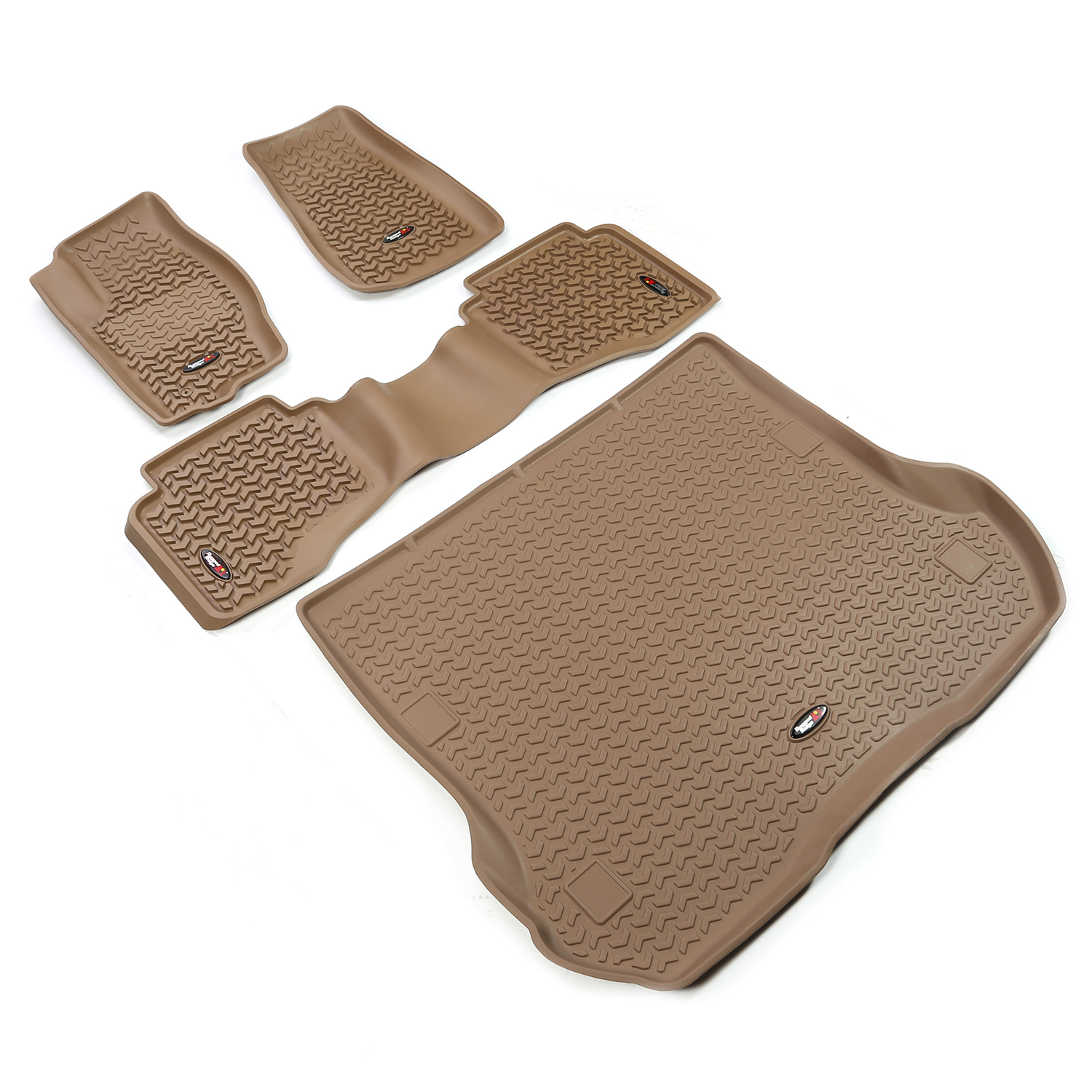Floor Liners, Kit, Tan; 05-10 Grand Cherokee WK-13988.33