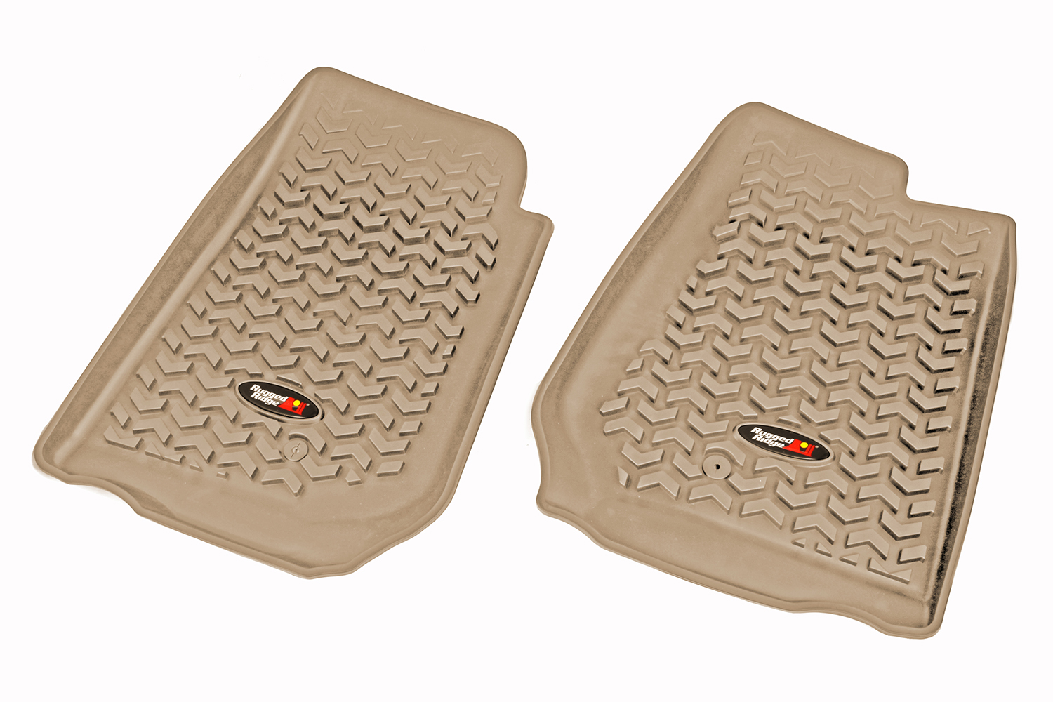 Floor Liners, Front, Gray, RHD; 07-16 Jeep Wrangler JK/JKU-14920.02