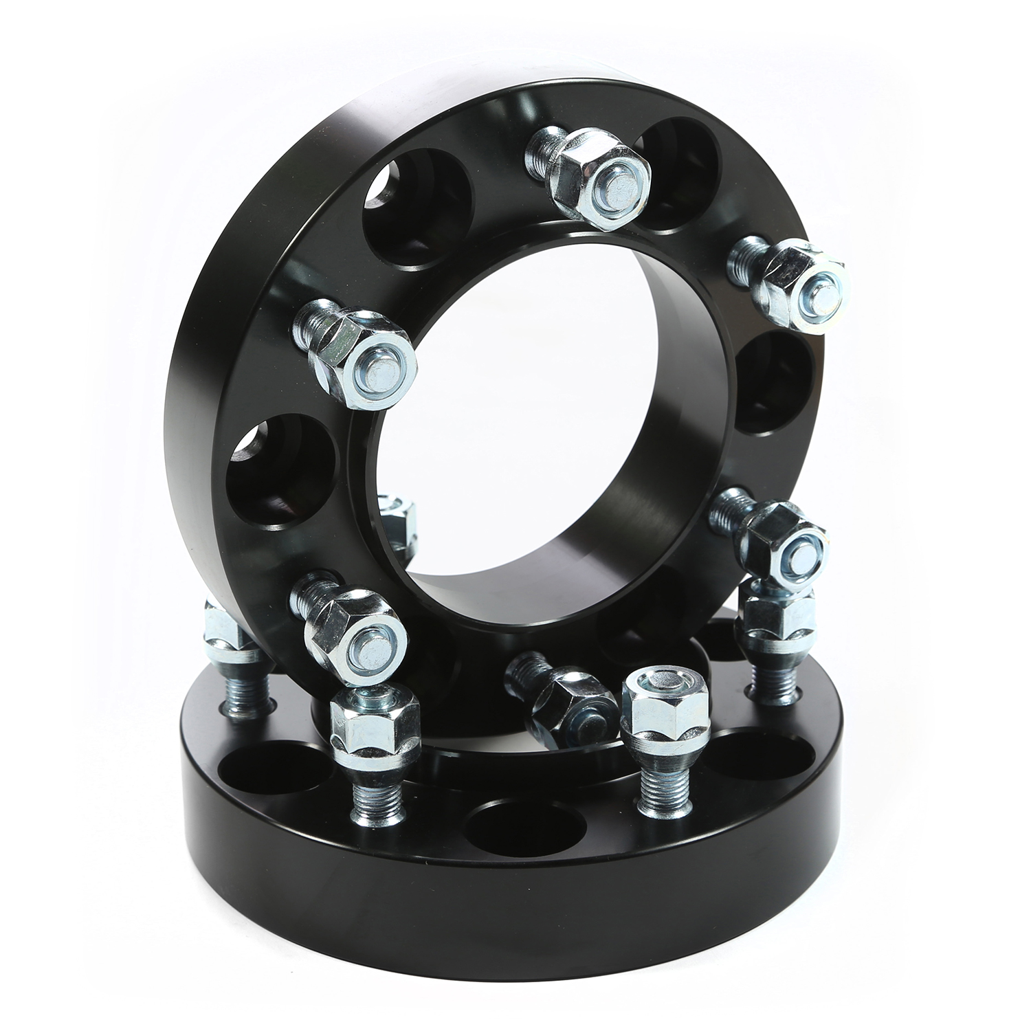 Wheel Spacers, 1.25 Inch, Black; 96-13 Toyota Truck and SUV-15201.12