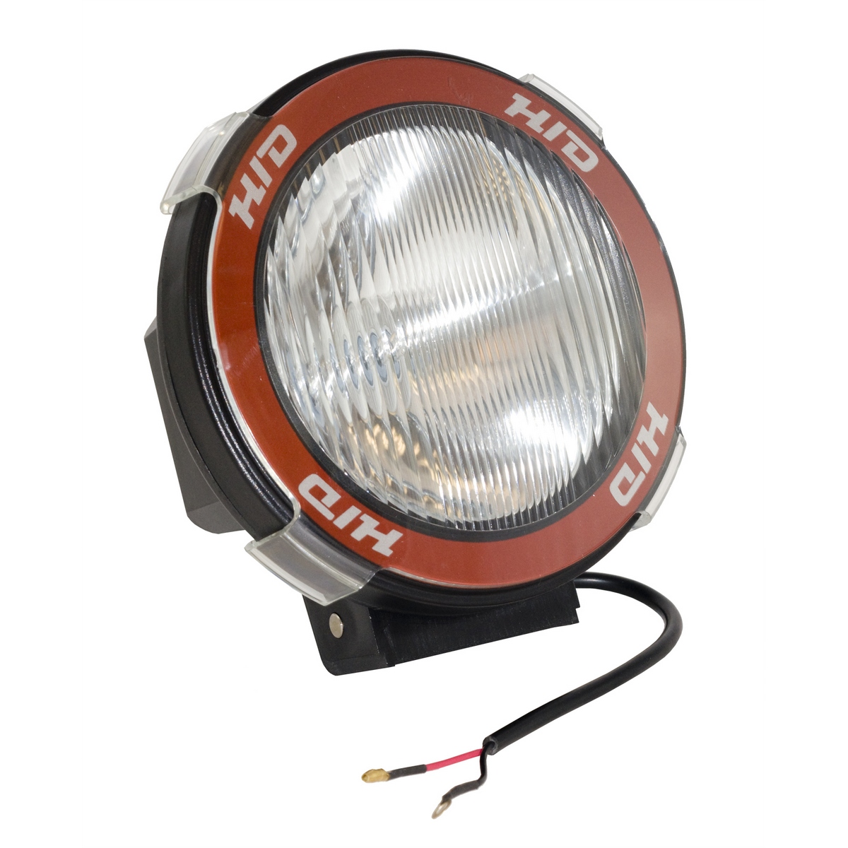 5 Inch Round HID Off Road Light Kit, Black Composite Housing-15205.04