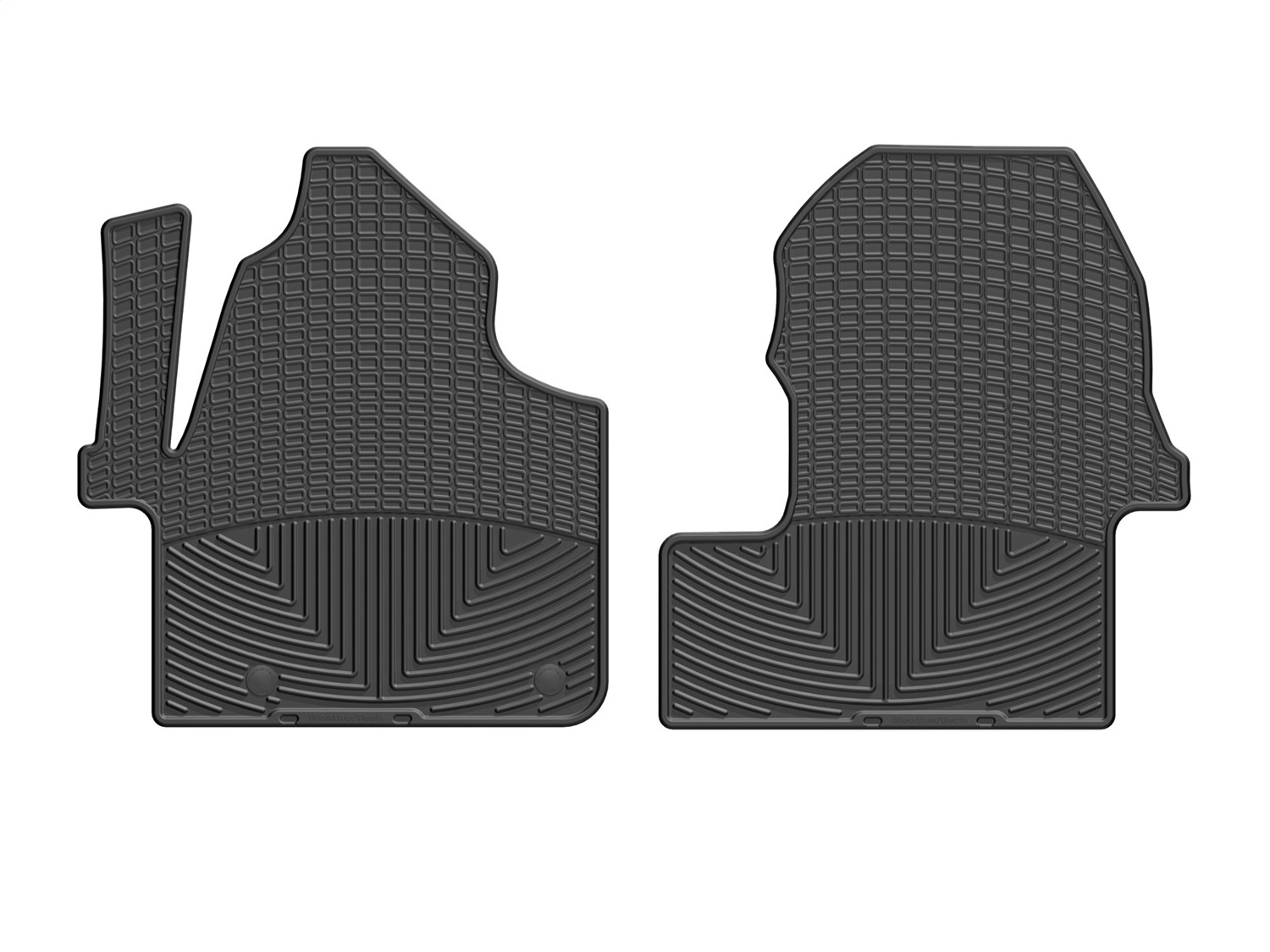 Black Front Rubber Mats W530