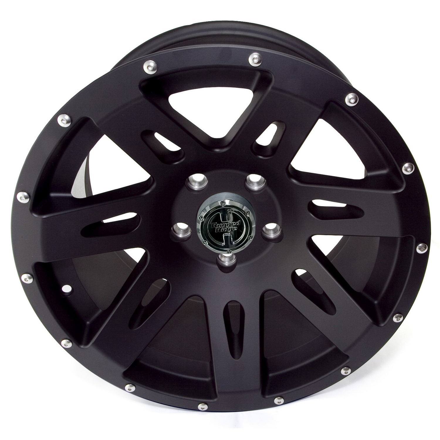 XHD Wheel, 17x9, Black Satin; 07-16 Jeep Wrangler JK-15301.01