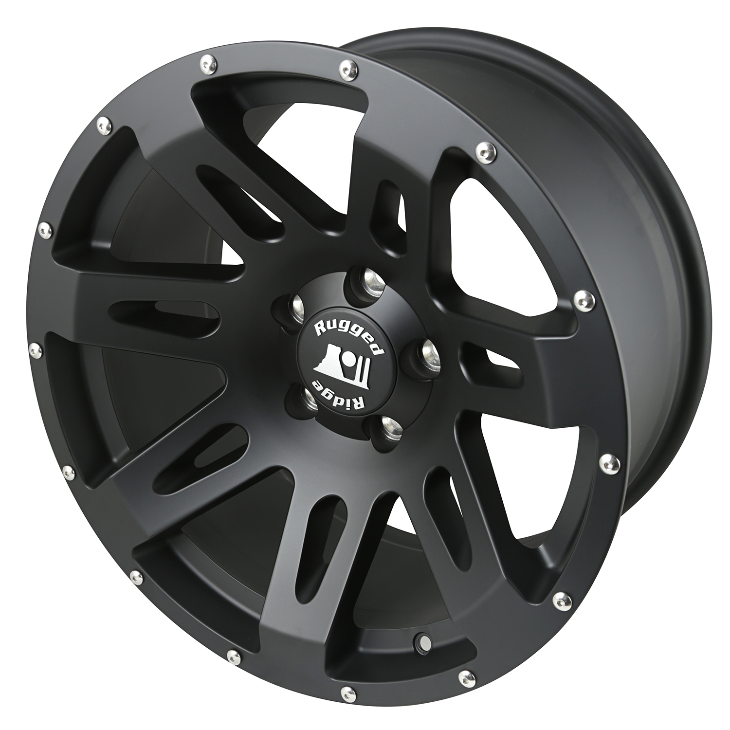 XHD Wheel, 18x9, Black Satin; 07-16 Jeep Wrangler JK-15305.01