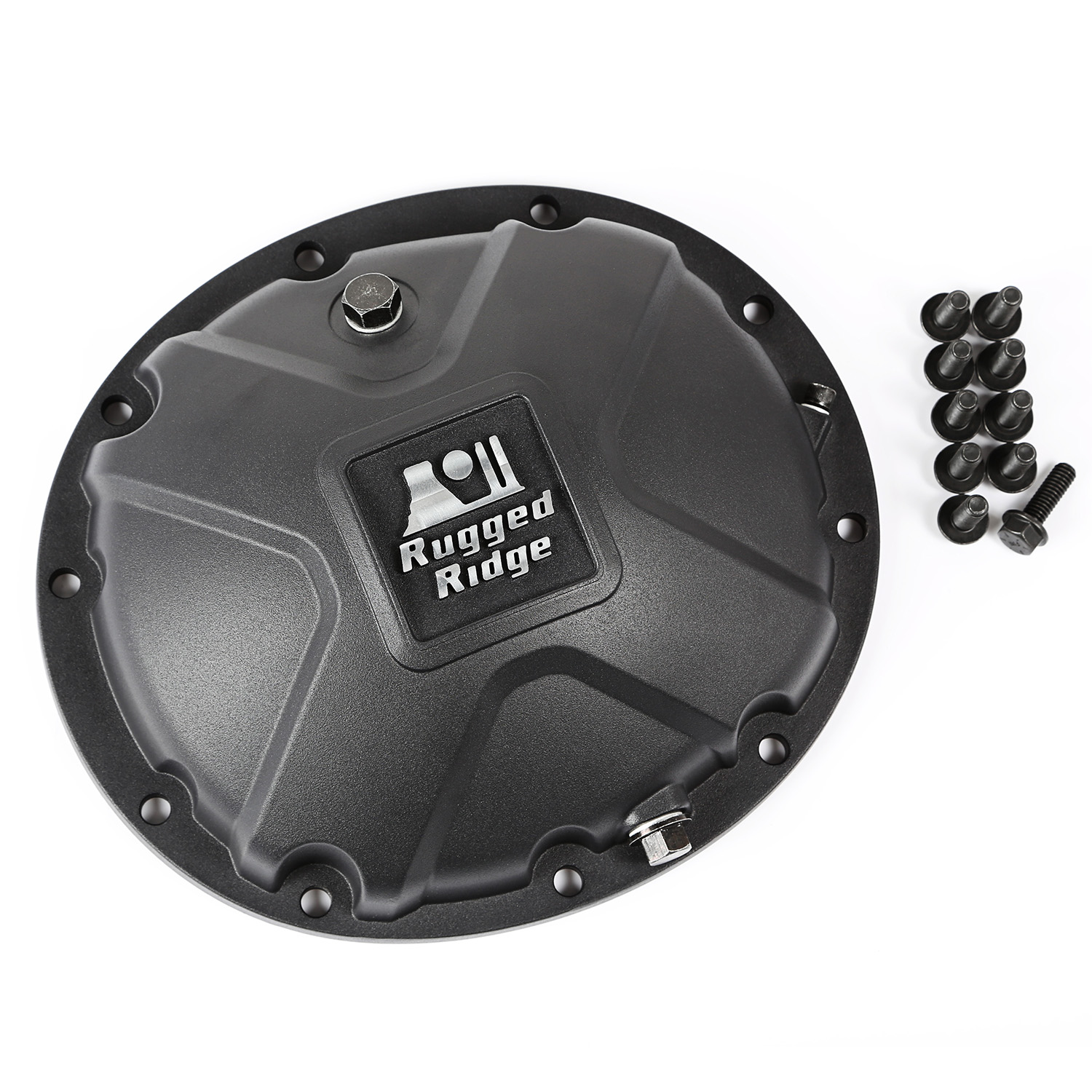Boulder Aluminum Differential Cover, Black, for Dana 35; 84-06 Jeep-16595.14