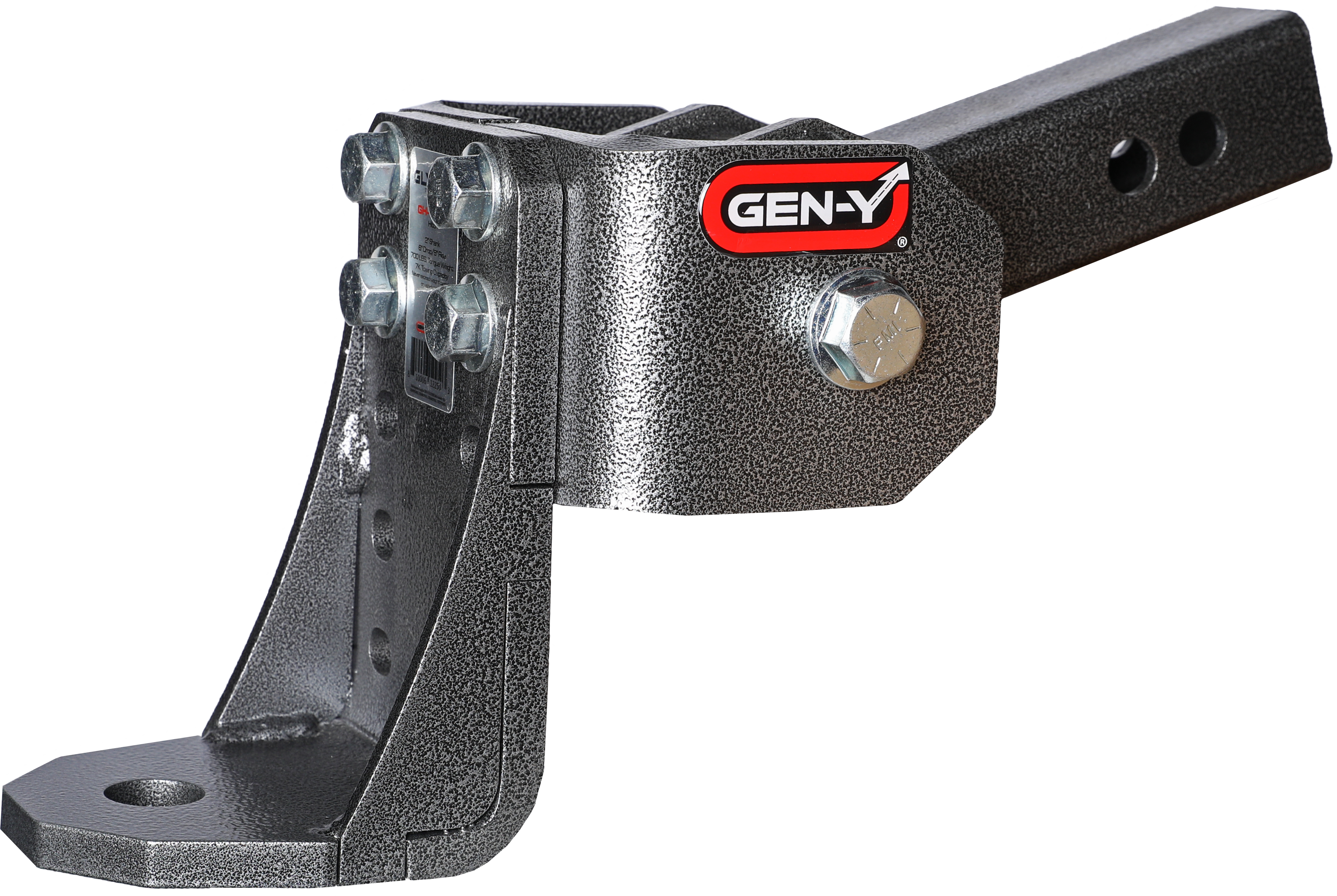 Glyder Torsion Flex 2" Shank 6" drop .4K - .7K TW 7K Hitch & Ball Platform GH-12005