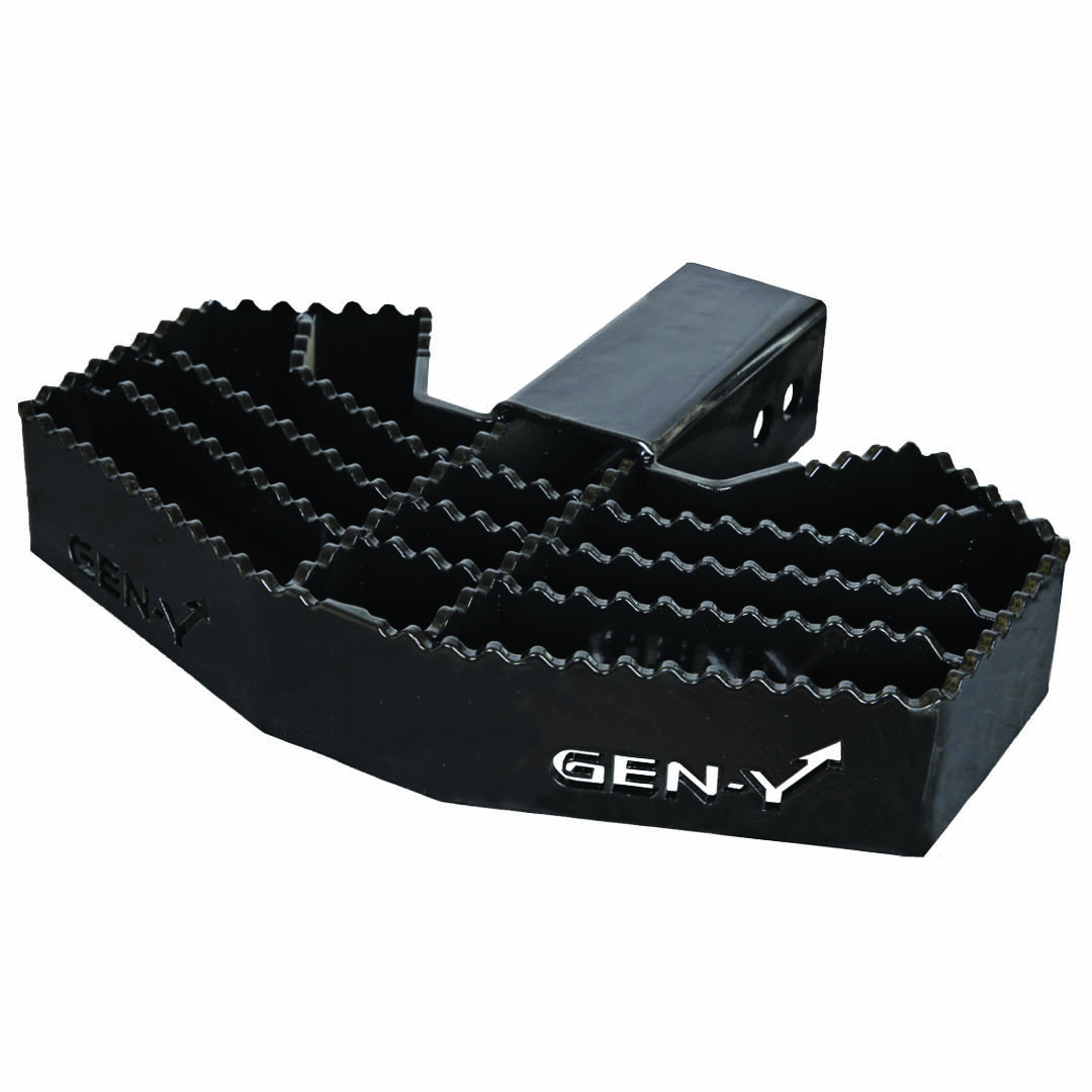 2.5" Shank 3/4" pin holes ONLY compatible w/ 32K Mega-Duty Serrated Hitch Step GH-0160