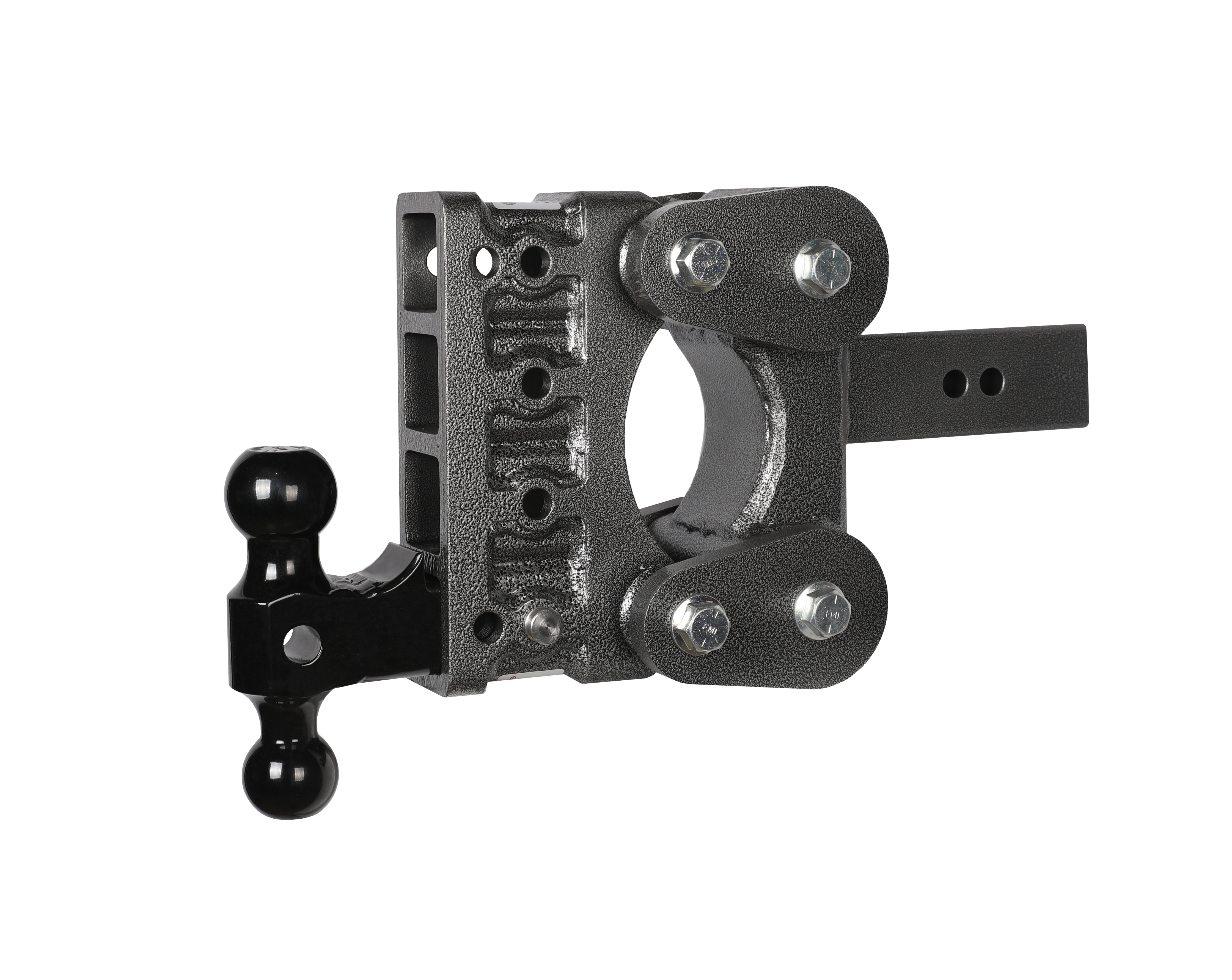 Boss Torsion-Flex 2.5" Shank 5" Drop 1.7K TW 16K Hitch & GH-051 Dual-Ball GH-1114