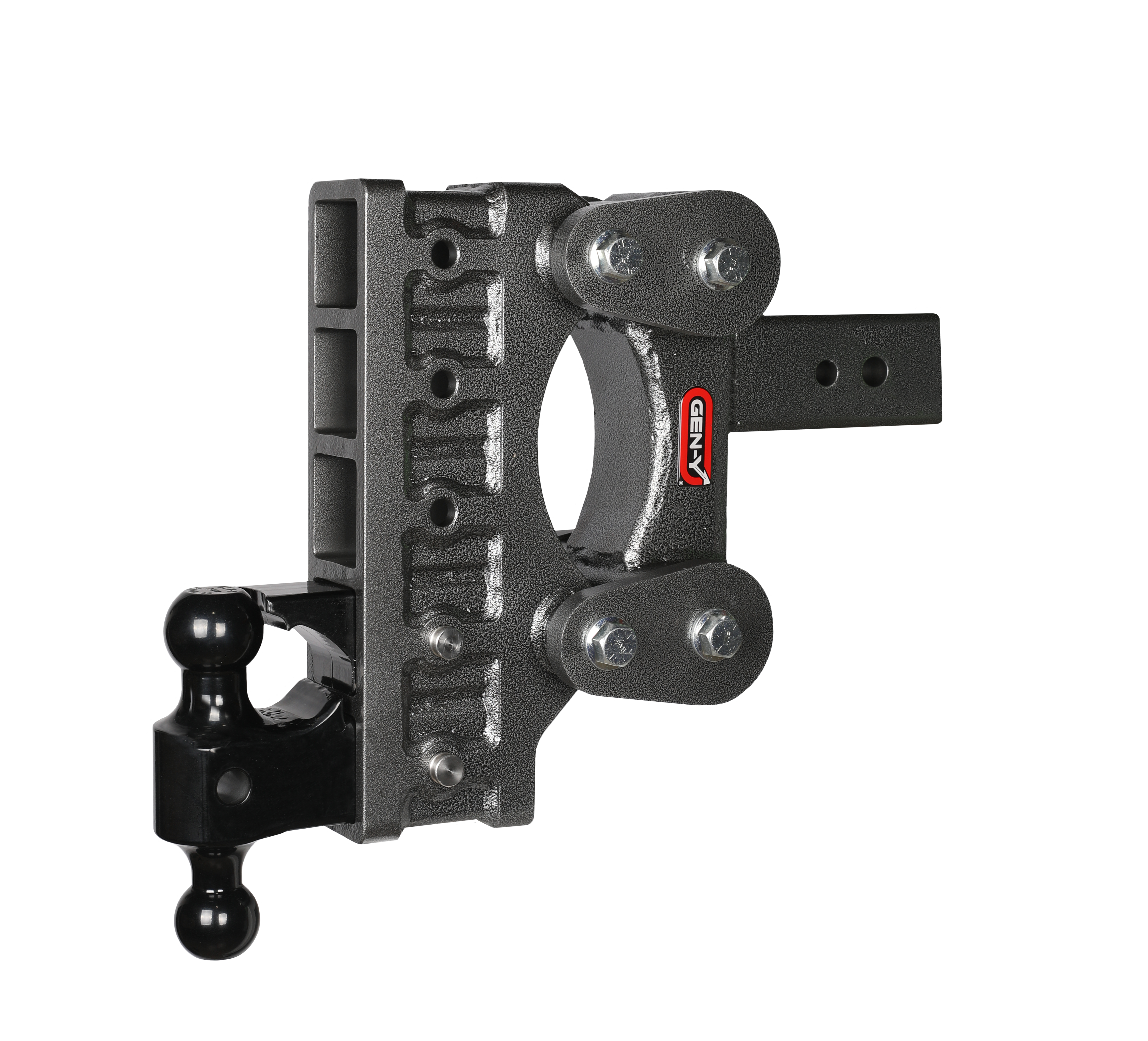 Boss Torsion-Flex 3" Shank 9" Drop 2.4K TW 21K Hitch & GH-061 Dual-Ball & GH-062 GH-1825