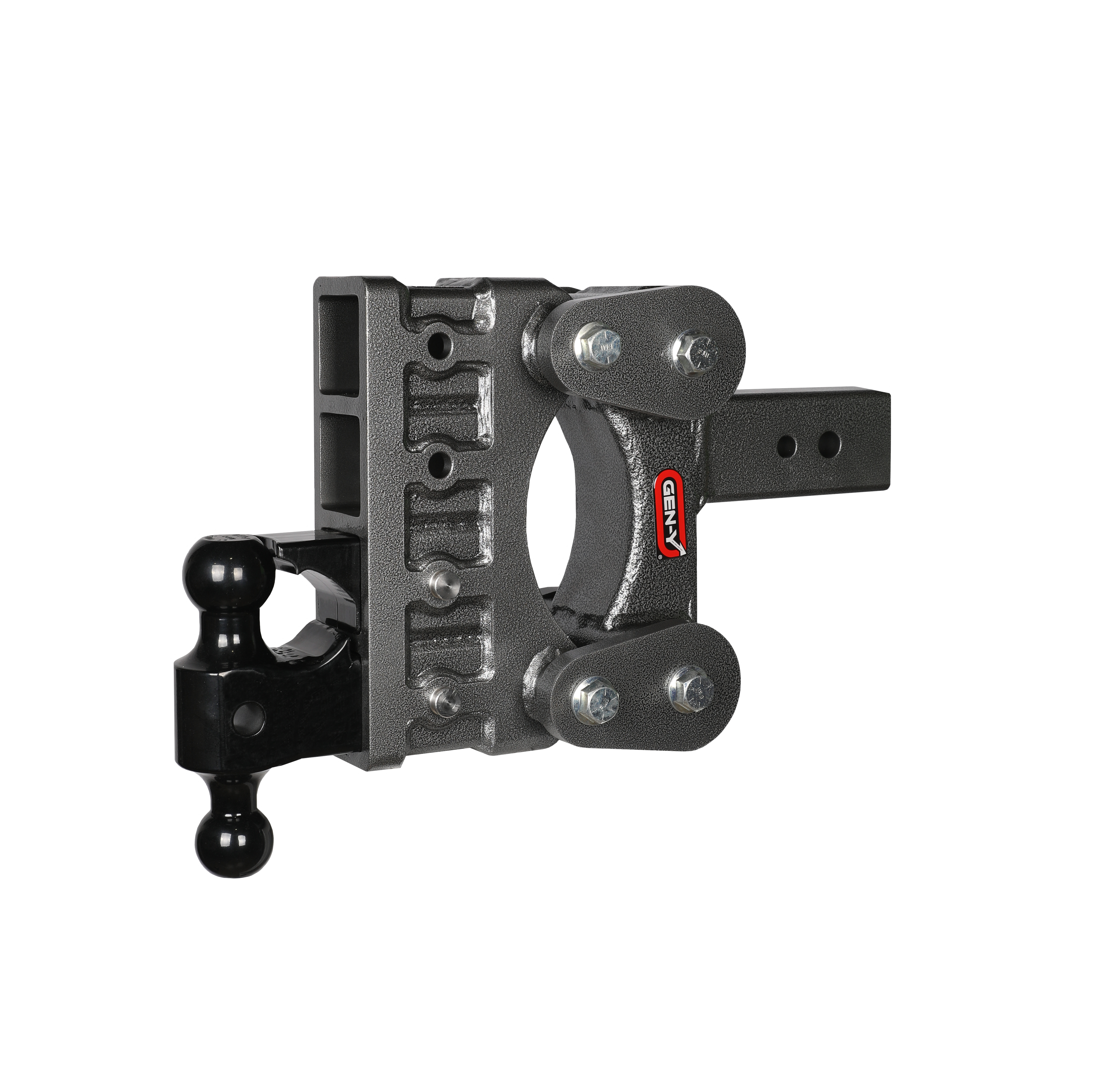 Boss Torsion-Flex 3" Shank 6" Drop 2.4K TW 21K Hitch & GH-061 Dual-Ball & GH-062 GH-1824