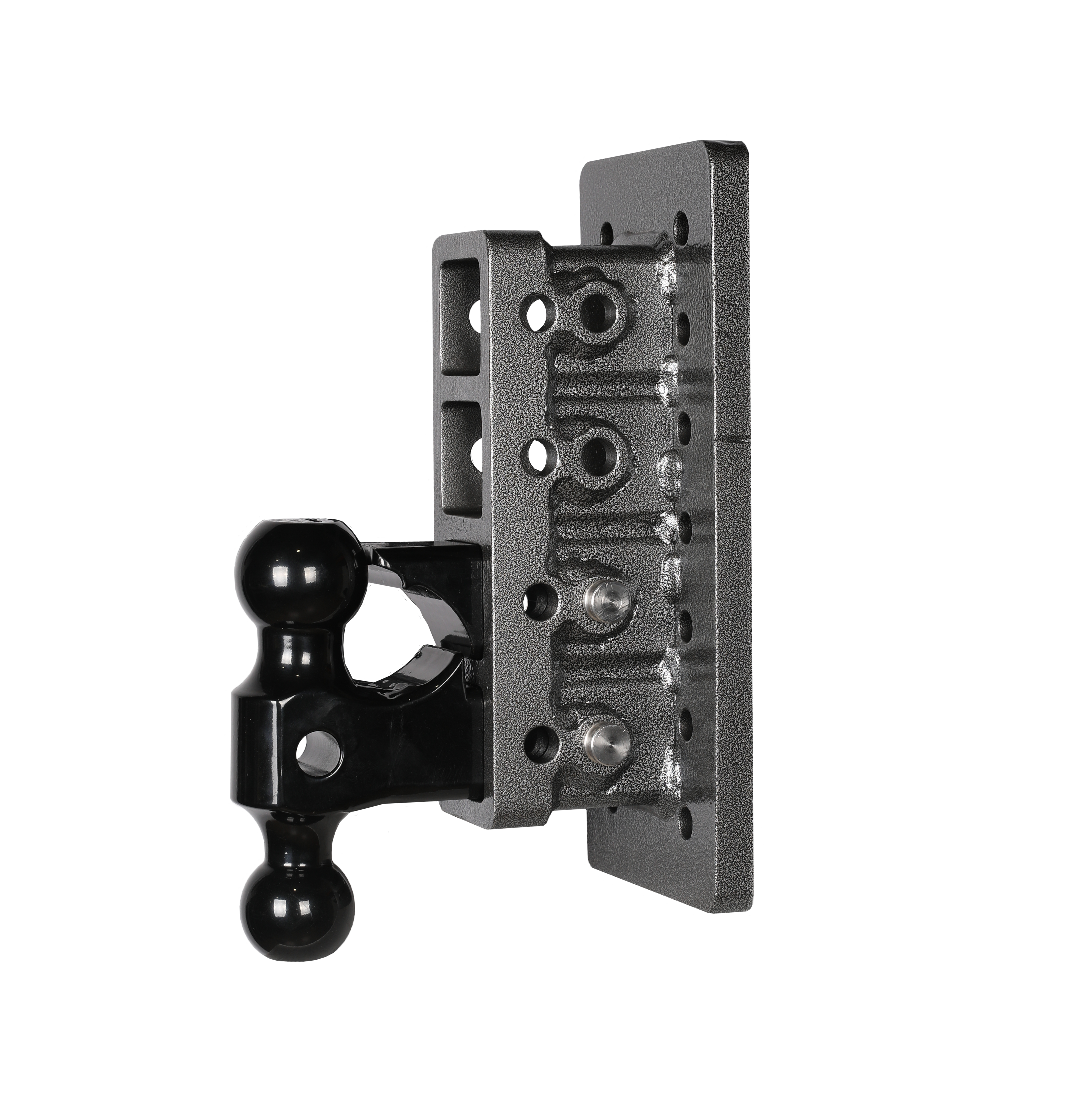 Mega-Duty 2" Bolt-On 7.5" Drop 2K TW 16K Hitch & GH-051 Dual-Ball & GH-032 GH-124
