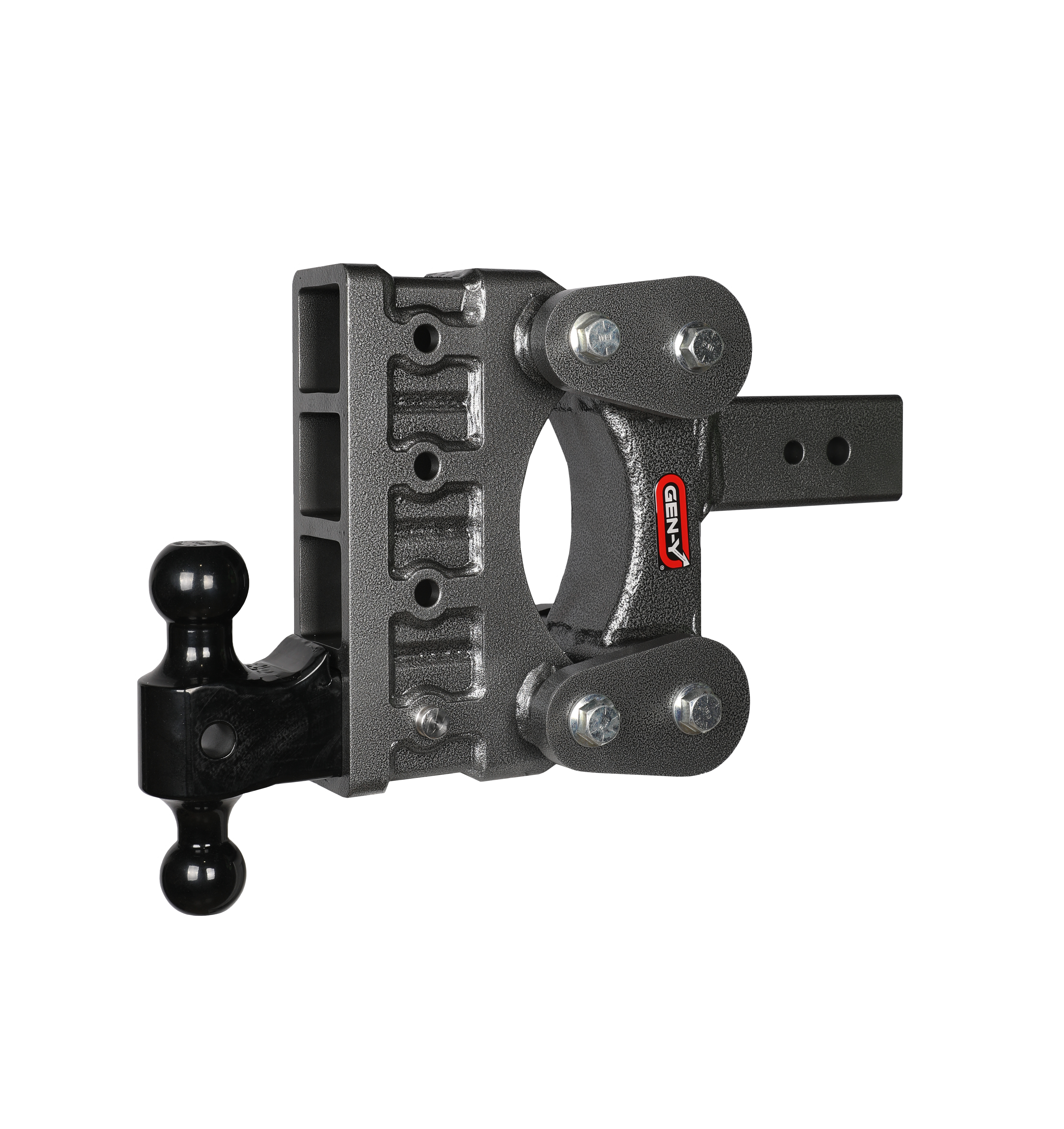 Boss Torsion-Flex 3" Shank 6" Drop 2.4K TW 21K Hitch & GH-061 Dual-Ball GH-1814