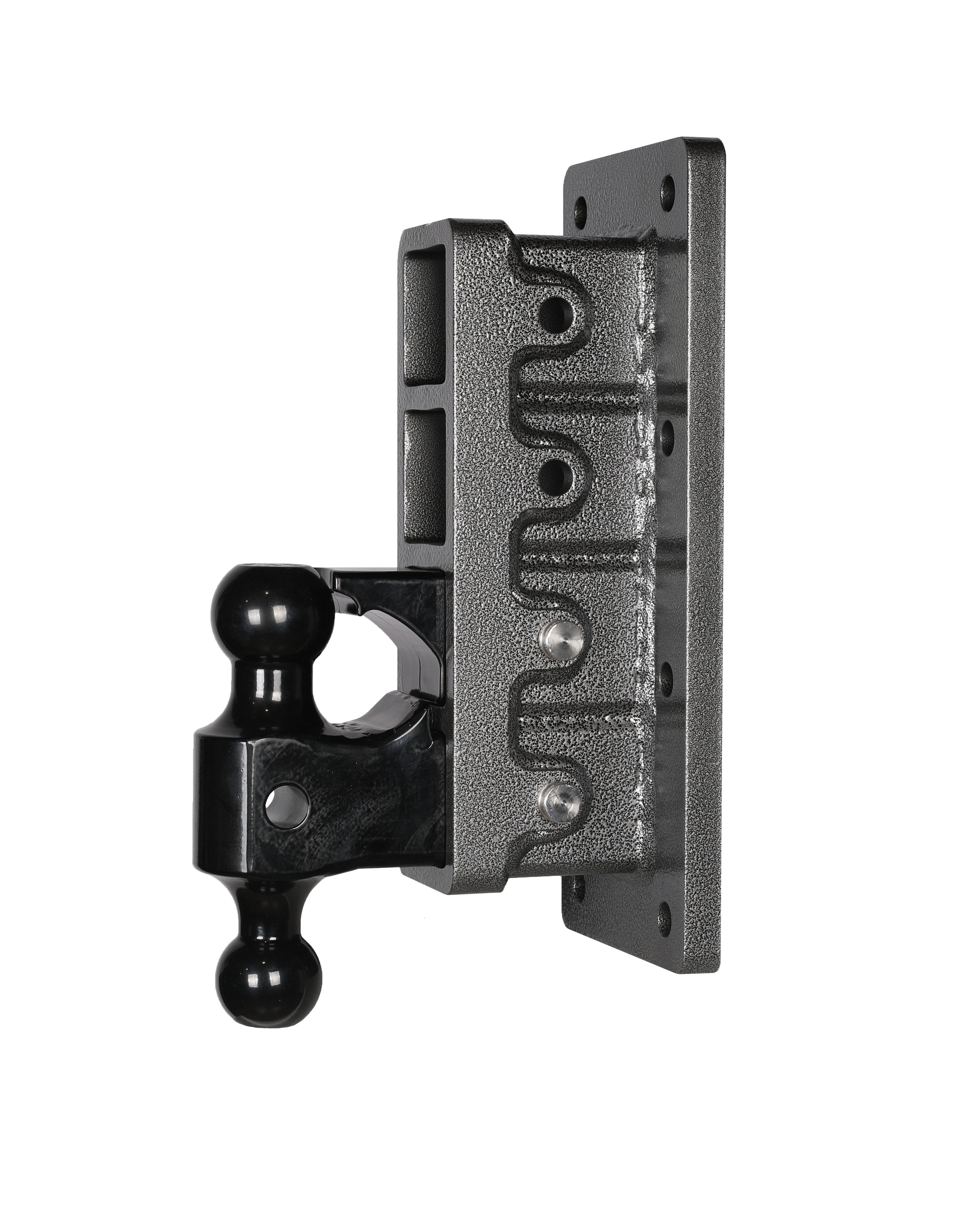 Mega-Duty 2.5" Bolt-On 9" Drop 3.5K TW 32K Hitch & GH-0161 Dual-Ball & GH-0162 GH-3024
