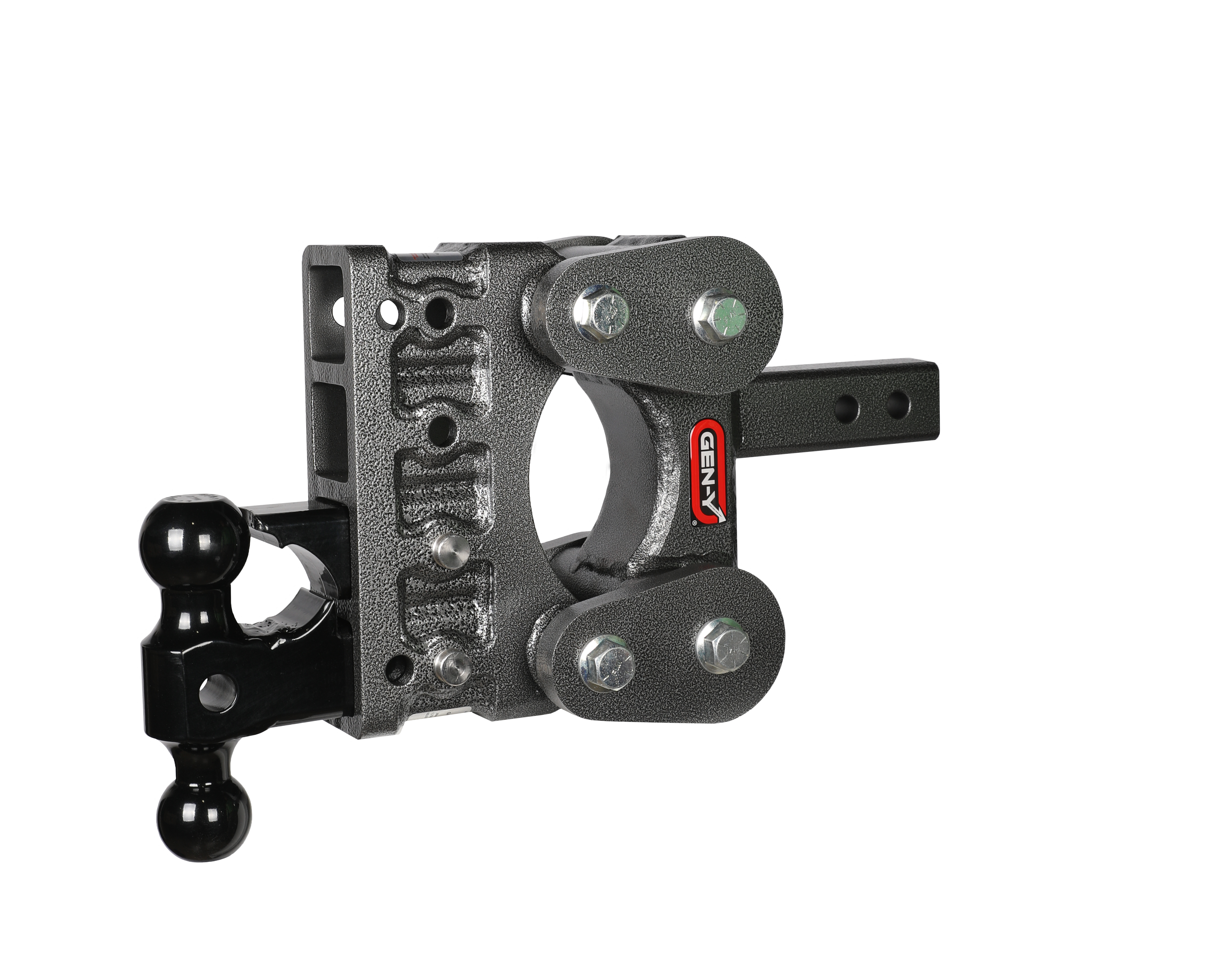 Boss Torsion-Flex 2" Shank 5" Drop 1.7K TW 16K Hitch & GH-051 Dual-Ball & GH-032 GH-1224