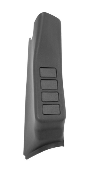 A-Pillar 4 Switch Pod Kit, Black RHD; 07-10 Jeep Wrangler JK-17235.57