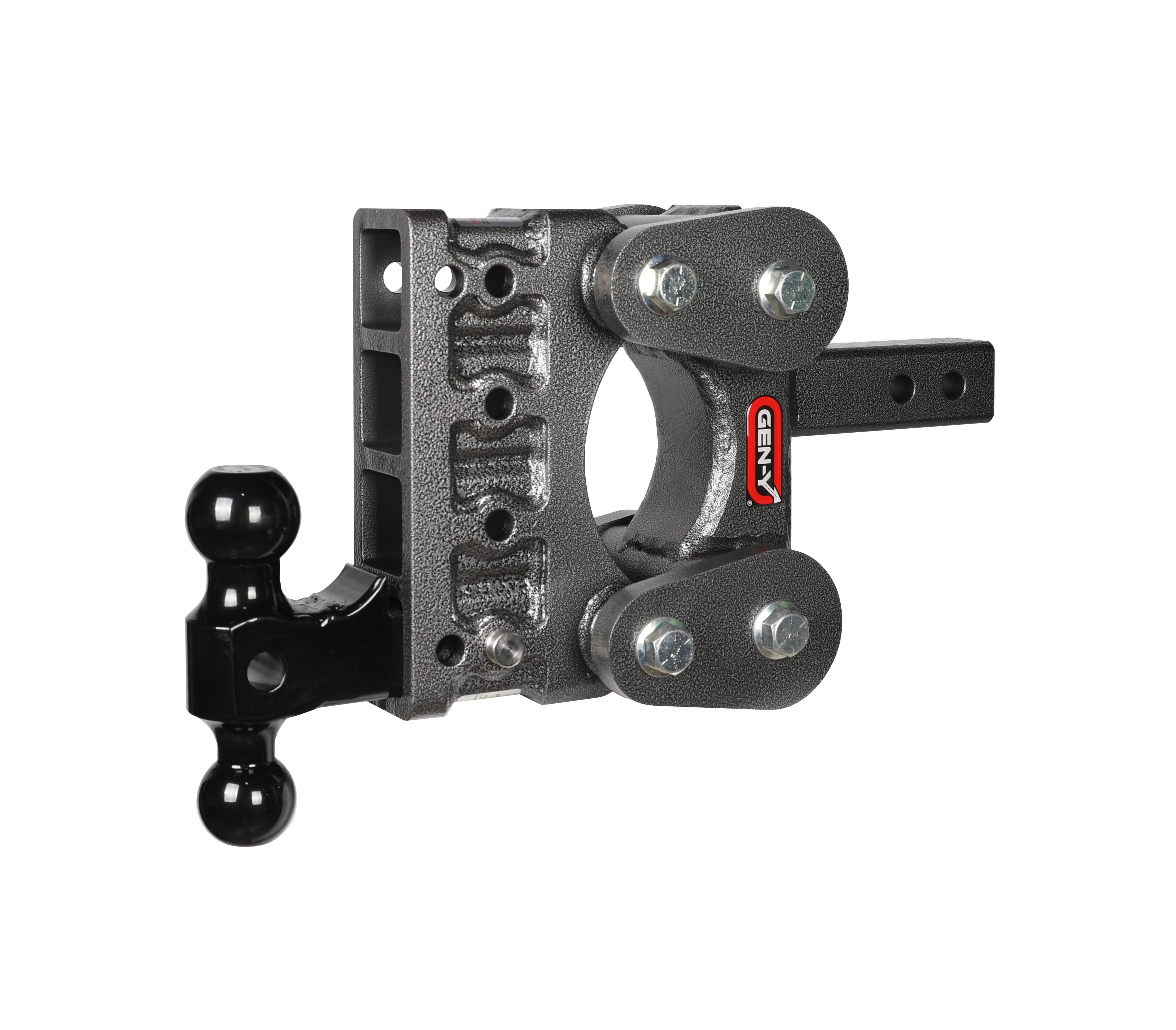 Boss Torsion-Flex 2" Shank 5" Drop 1.7K TW 16K Hitch & GH-051 Dual-Ball GH-1214